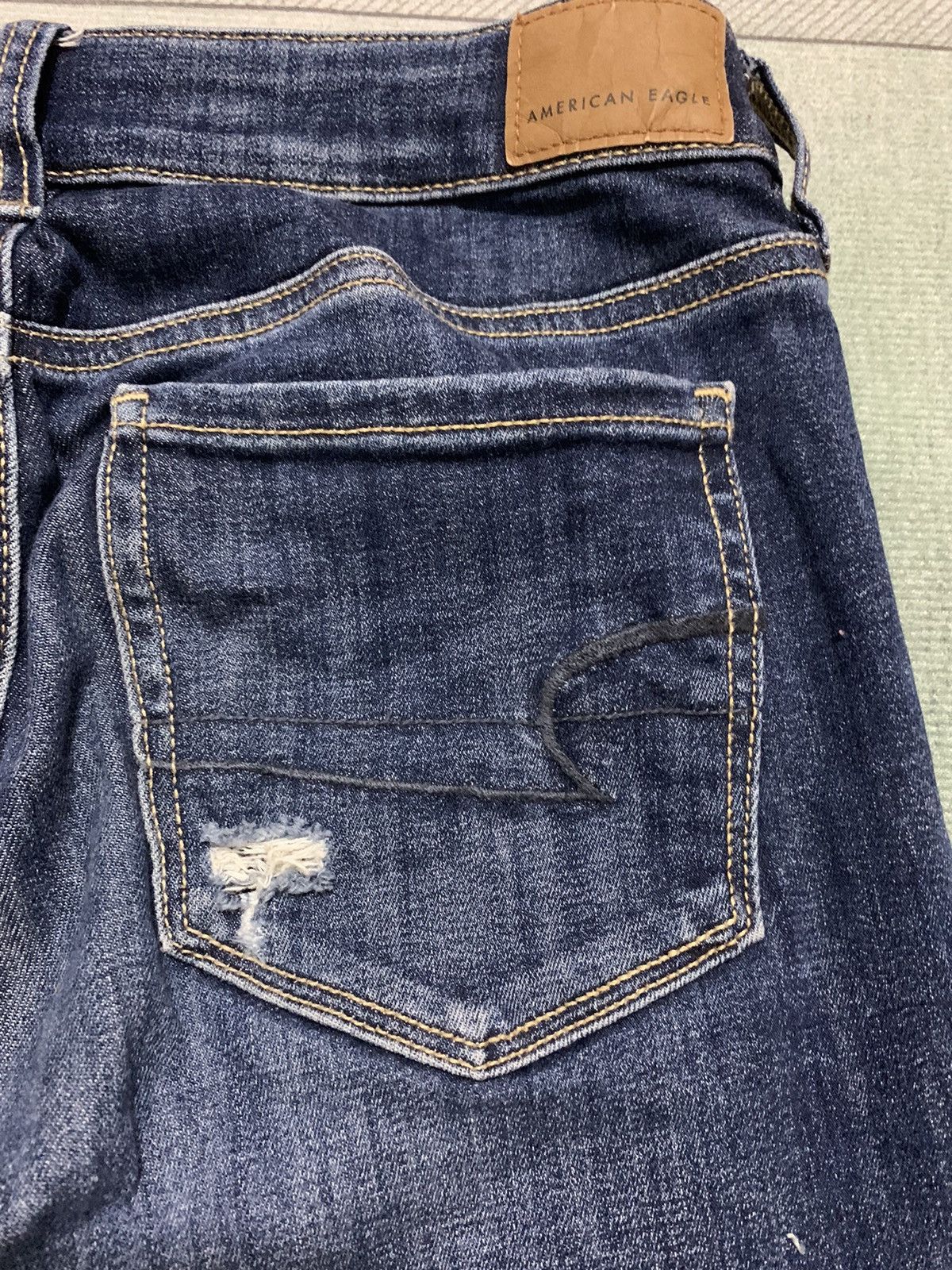 American Eagle Outfitters American Eagle Next Level Stretch Jeans Size 26" / US 2 / IT 38 - 16 Thumbnail
