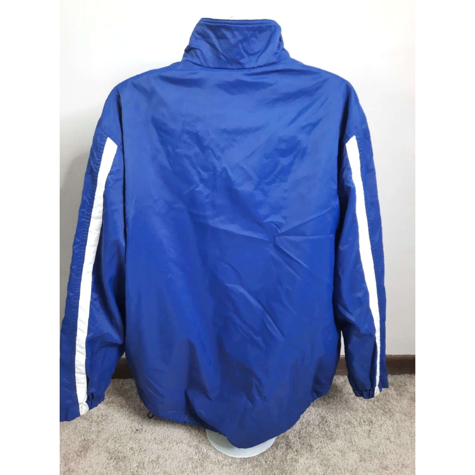 Nike VINTAGE Nike Jacket Parka Blue Size L Mens Winter Fleece-Lined Coat 00s Y2K Nike Dri-Fit Logo Nicely Styled Vtg Size US L / EU 52-54 / 3 - 7 Thumbnail
