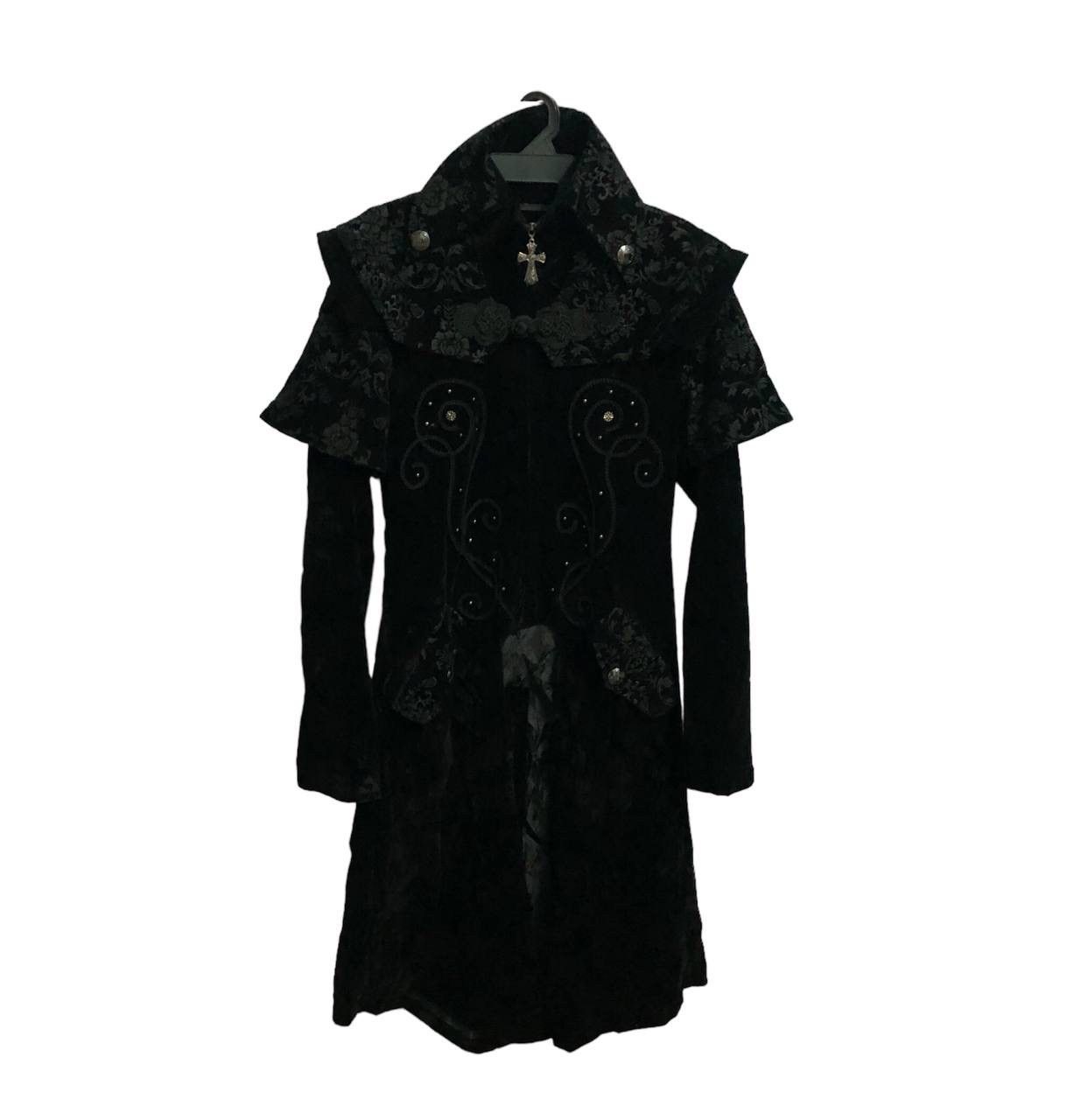 Rare! Devil Fashion Punk Gothic Long Jacket