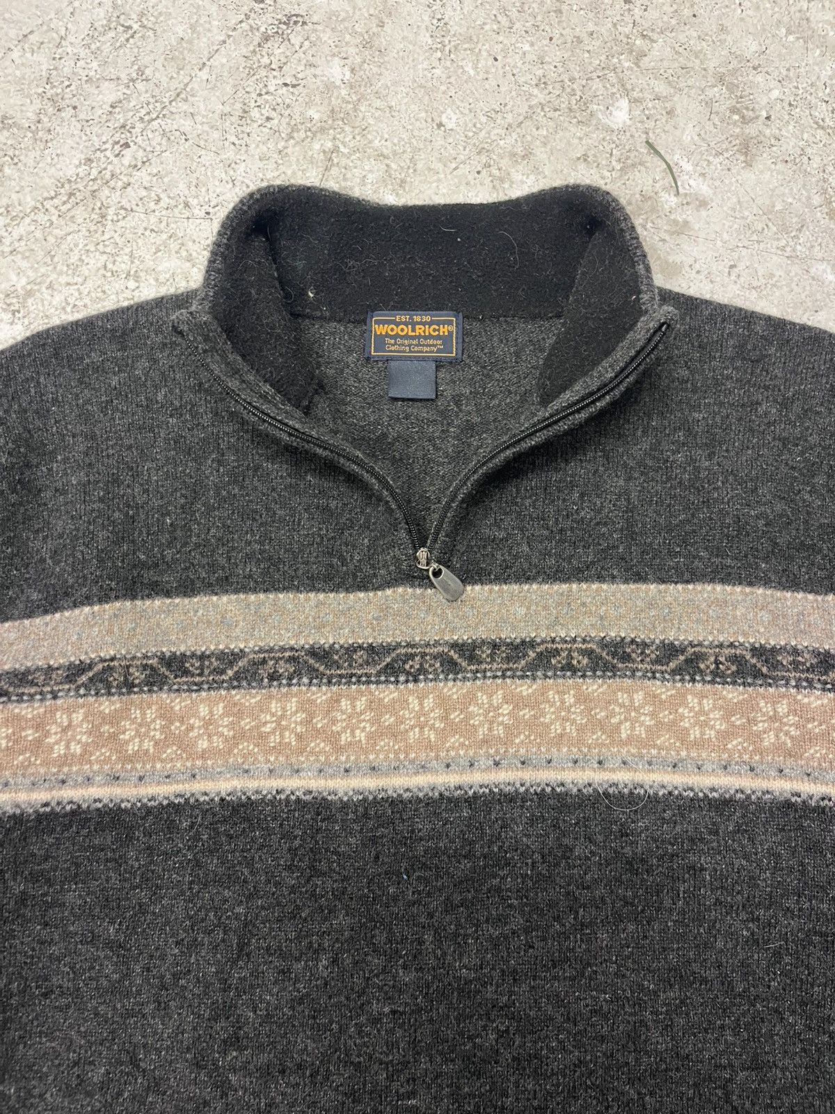 Woolrich Woolen Mills Vintage woolrich women’s quarter zip sweater Size M / US 6-8 / IT 42-44 - 1 Thumbnail