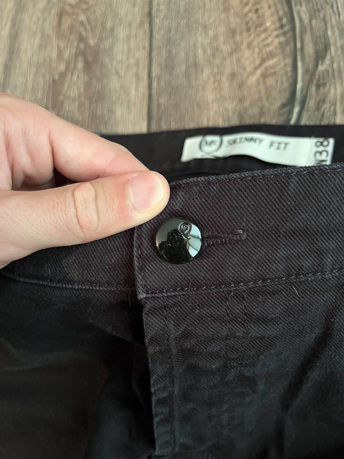 Alexander McQueen Alexander McQueen Swallow Logo Slim Fit Jeans MCQ Size US 38 / EU 54 - 9 Thumbnail