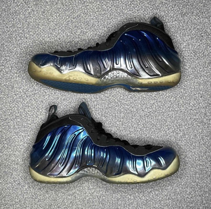 Nike Nike Air Foamposite One PRM Blue Mirror Size 8M Size US 8 / EU 41 - 3 Thumbnail