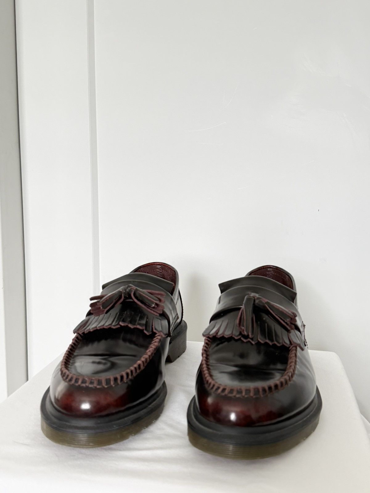 Dr. Martens Dr. Marten’s cherry red loafers Size US 9 / EU 42 - 2 Thumbnail
