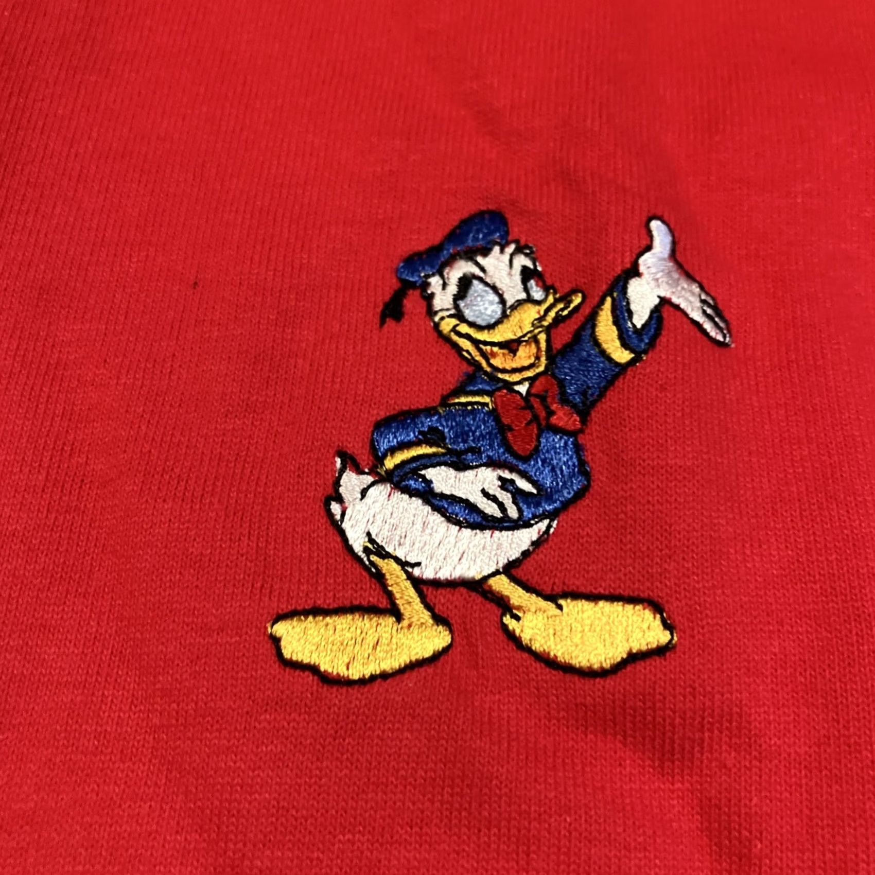 Disney VINTAGE Disney Originals DONALD DUCK Henley T Shirt XXL NWOT Embroidery Size US XXL / EU 58 / 5 - 2 Thumbnail