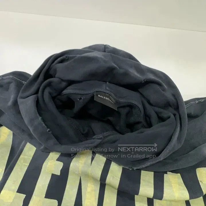 Balenciaga Balenciaga Logo Print Relaxed Fit Hoodie. Size US L / EU 52-54 / 3 - 7 Thumbnail