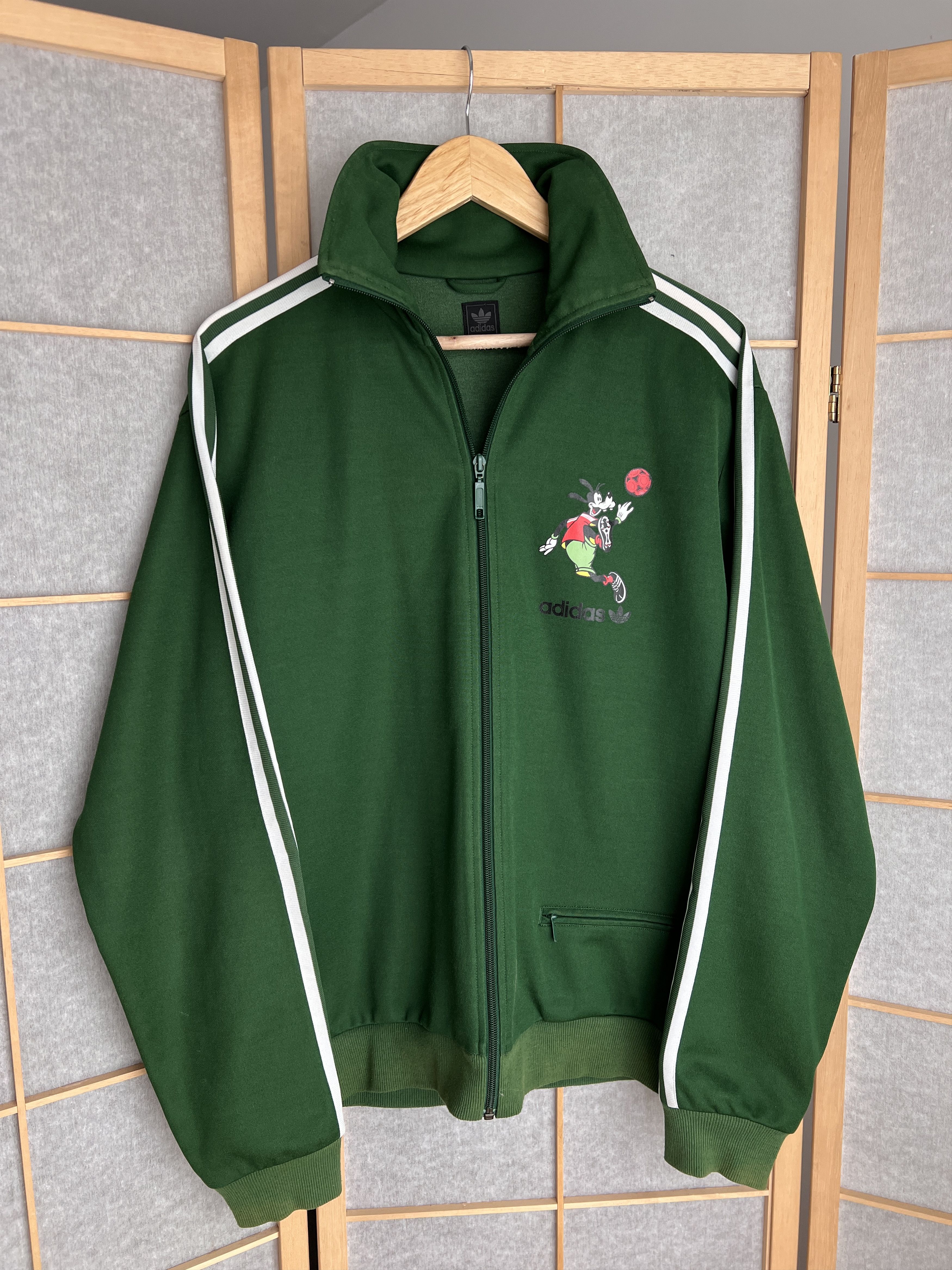 Adidas Disney 00s Goofy track top blokecore football archive