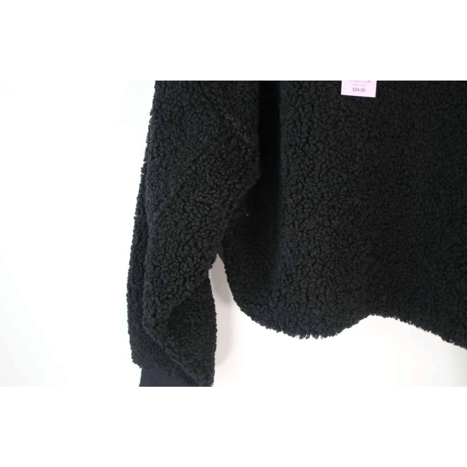 Vintage Wild Fable Womens Green Crewneck Long Sleeve Sherpa Pullover Sweater Size S Size S / US 4 / IT 40 - 3 Thumbnail