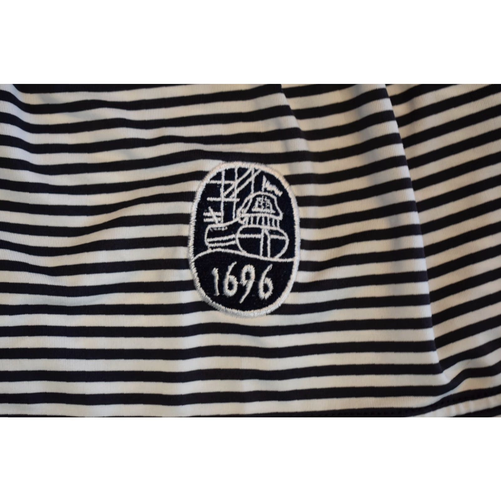 Footjoy Footjoy Polo Shirt Mens XL Blue Striped Prodry Lisle Golf 1696 Size US XL / EU 56 / 4 - 3 Thumbnail