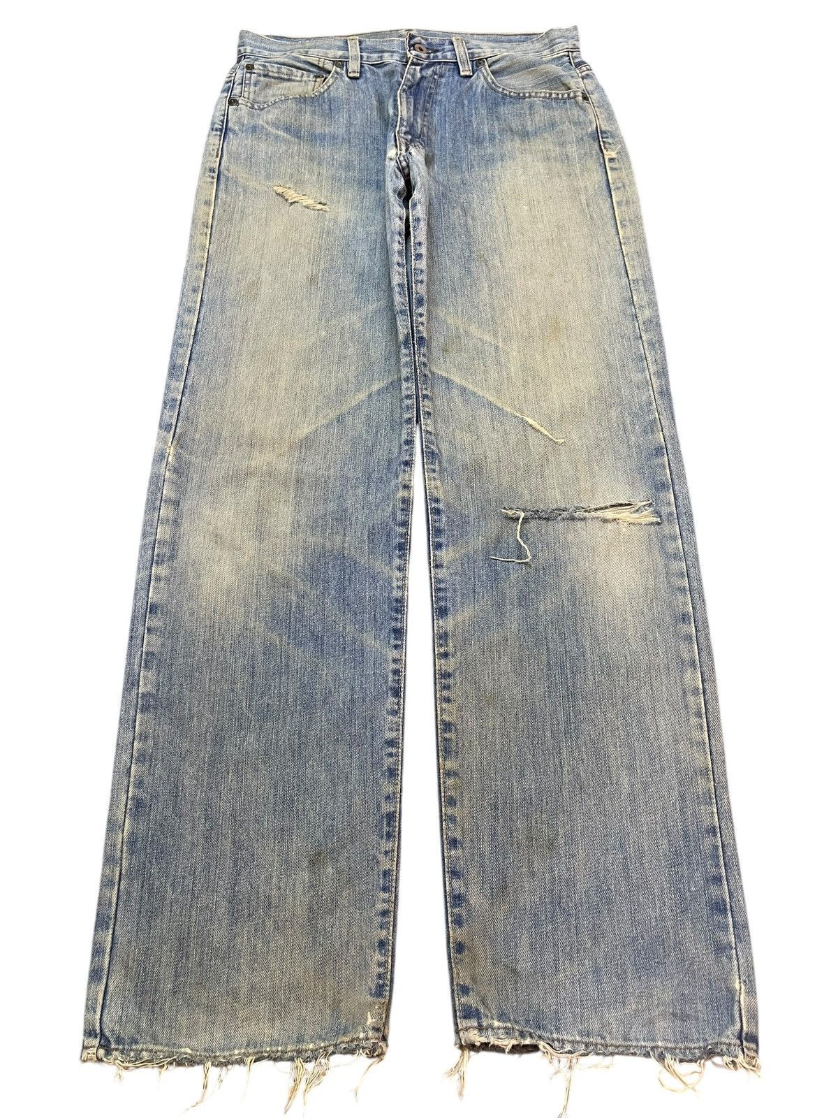 Vintage RL Polo Ralph Lauren Mud Wash Distress Baggy Jeans