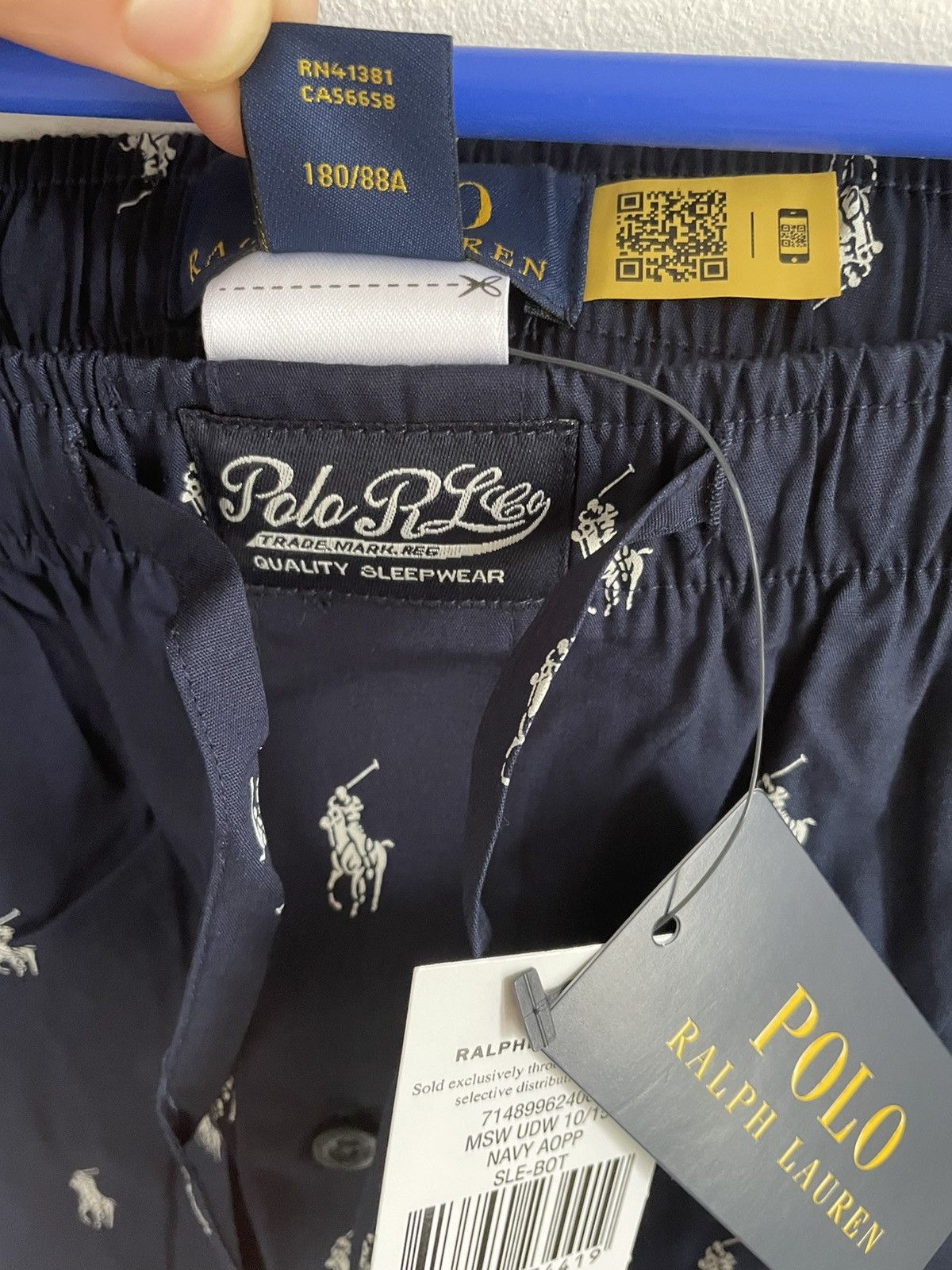Polo Ralph Lauren × Ralph Lauren Ralph Lauren Pony player Pant size L Navy Size US 35 - 5 Thumbnail