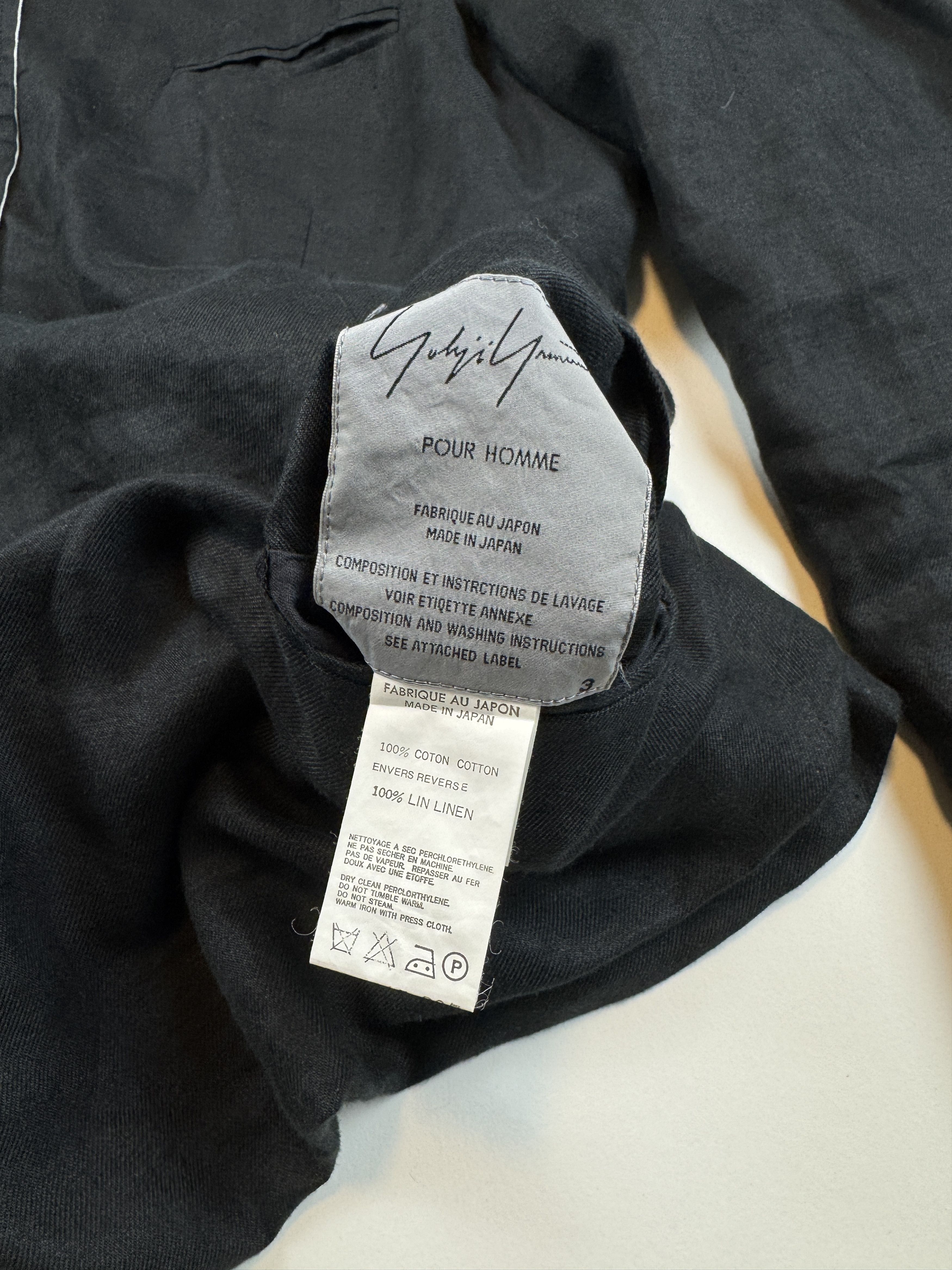 Yohji Yamamoto Yohji Yamamoto Peasant Jacket Size US L / EU 52-54 / 3 - 3 Thumbnail