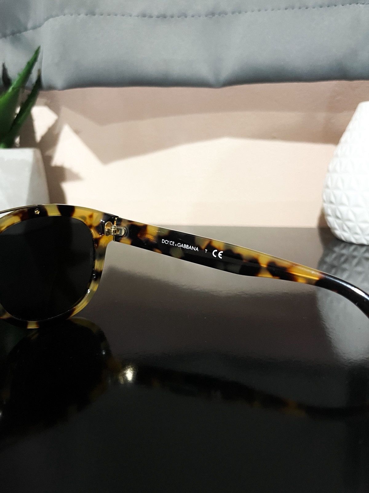 Dolce & Gabbana Habana Aviator Sunglasses DG4274 512/87