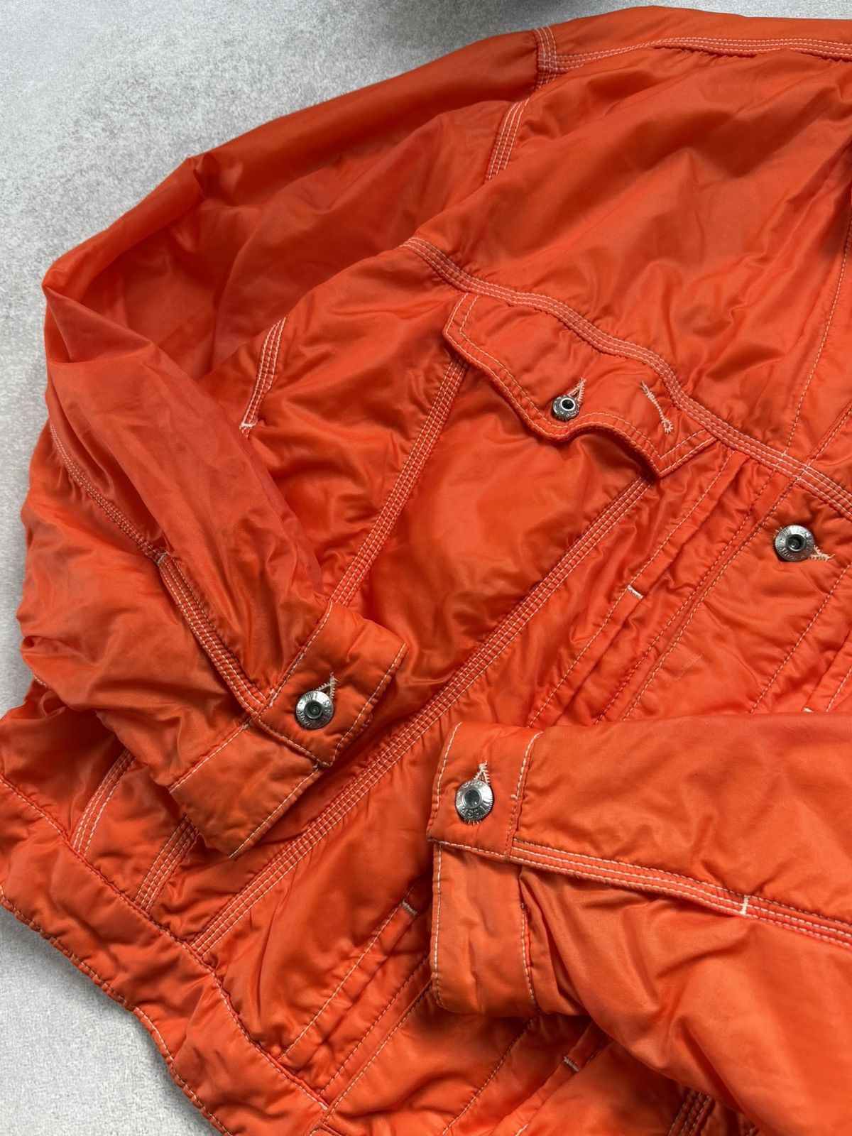 Diesel Vintage Diesel Work Wear Bomber Jacket Polyamide 90s Men’s Size US XL / EU 56 / 4 - 8 Thumbnail