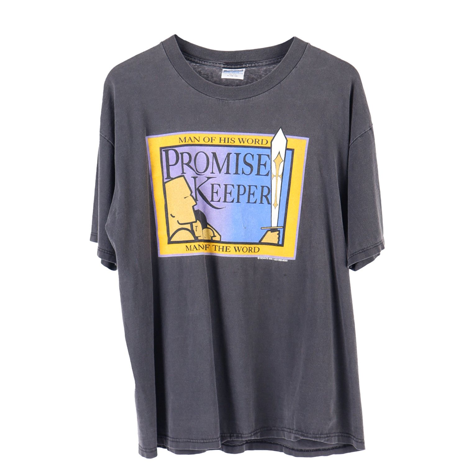 Vintage Promise Keeper Real Men Love Jesus Tee Size US XL / EU 56 / 4 - 1 Thumbnail