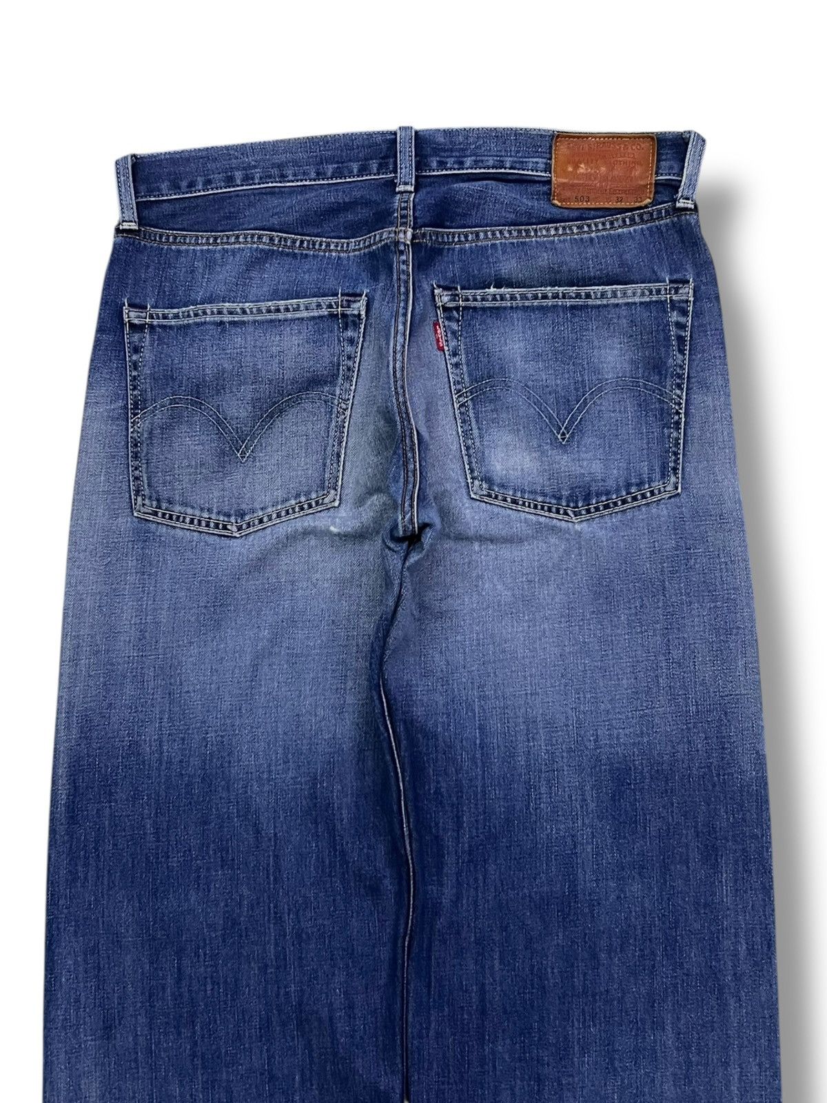 Levi's Baggy Vintage 06s Levi’s 503- Faded Wash, Distressed Denim Size US 33 - 5 Thumbnail