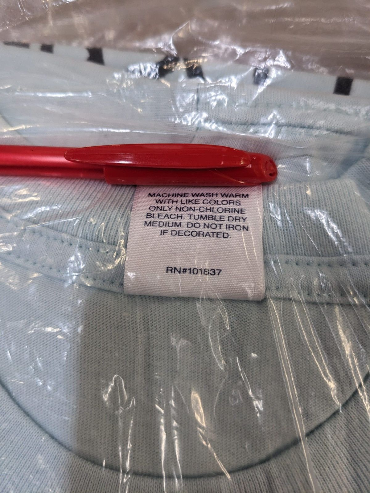 Supreme FW17 SUPREME NAS TEE LIGHT BLUE L LARGE 2017 Size US L / EU 52-54 / 3 - 5 Thumbnail