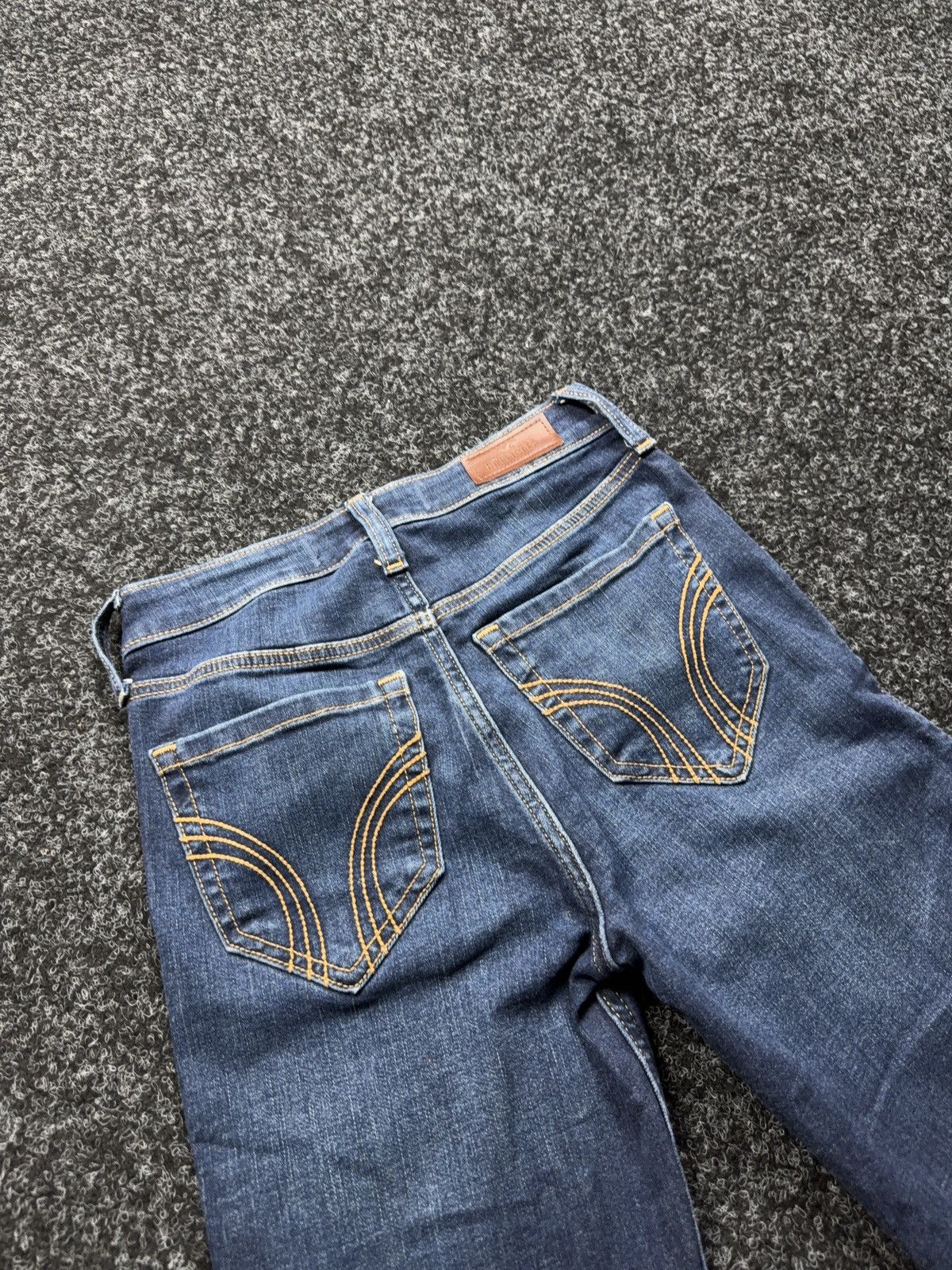 Hollister Hollister Avant Garde Ultra High Rise Flare Denim Jeans W25R Size 25" / US 0 / IT 36 - 16 Thumbnail