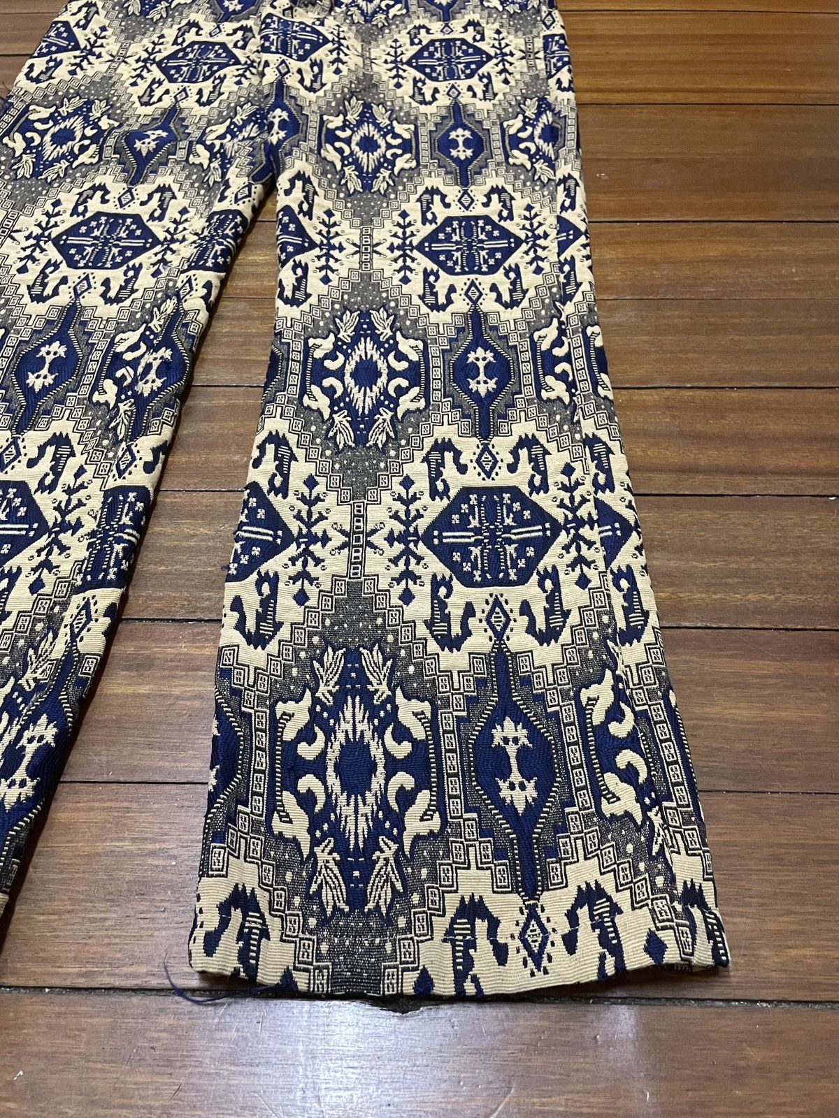 Japanese Brand Rare Design Vintage Japanese Brand Fafatt Navajo Pants 1990s Size US 29 - 6 Thumbnail