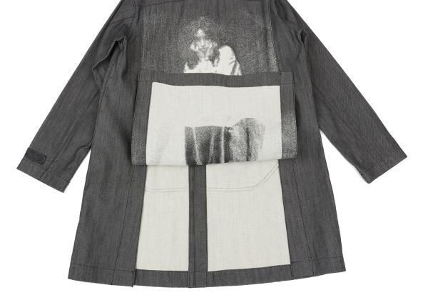 Undercover SS20 Cindy Sherman Denim Coat Size US XL / EU 56 / 4 - 3 Thumbnail