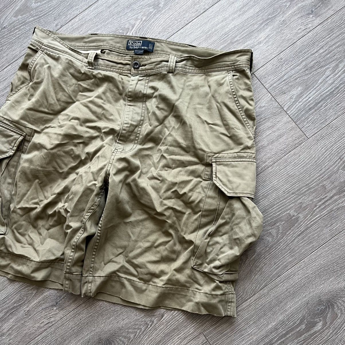 Polo Ralph Lauren Vintage Polo Ralph Lauren Cargo Shorts faded used Size US 40 / EU 56 - 2 Thumbnail