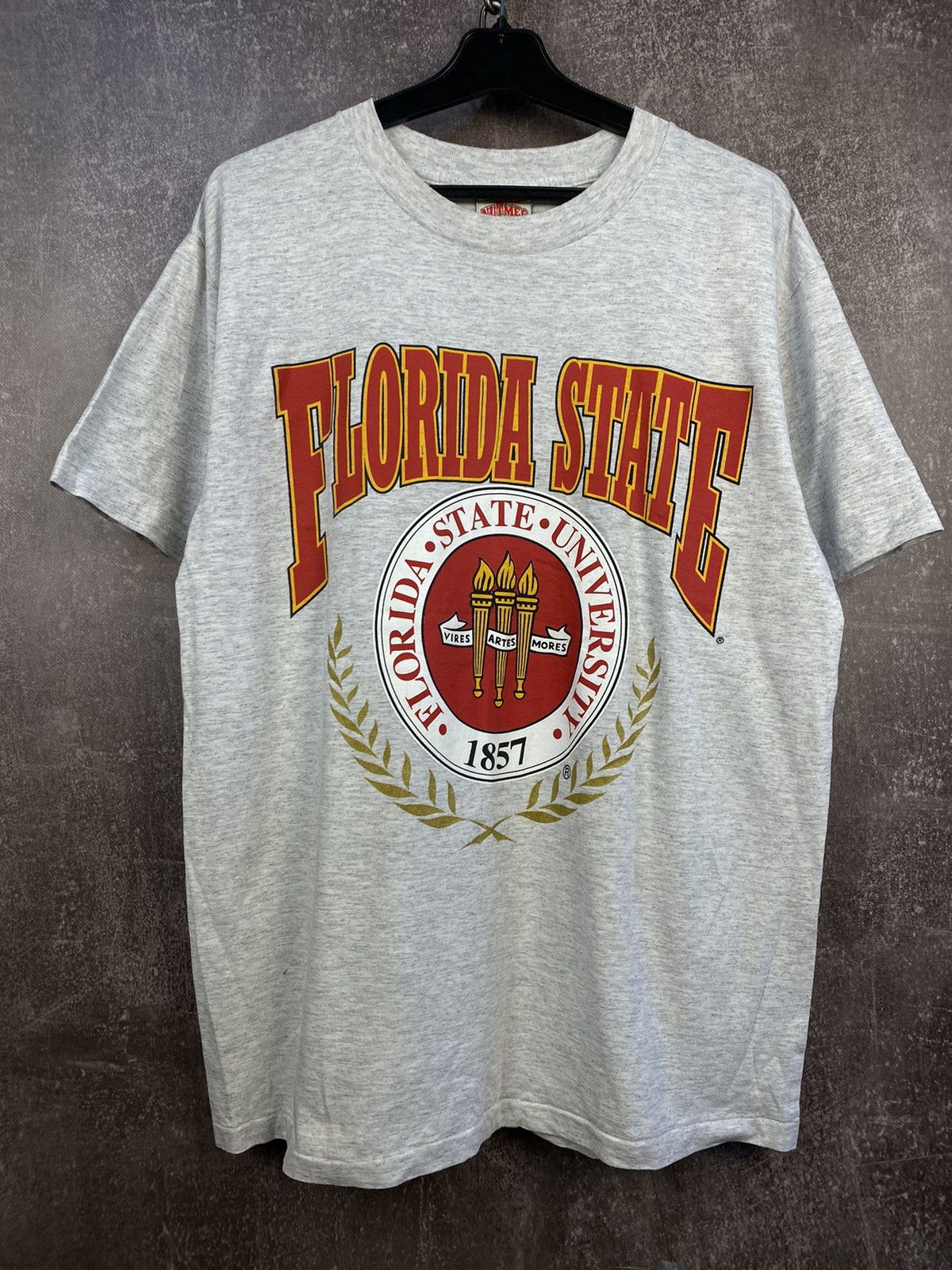 Nutmeg Vintage Florida state Seminoles graphic t shirt nutmeg Size US L / EU 52-54 / 3 - 1 Thumbnail