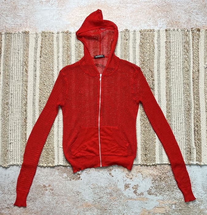 Raf simons zip discount hoodie