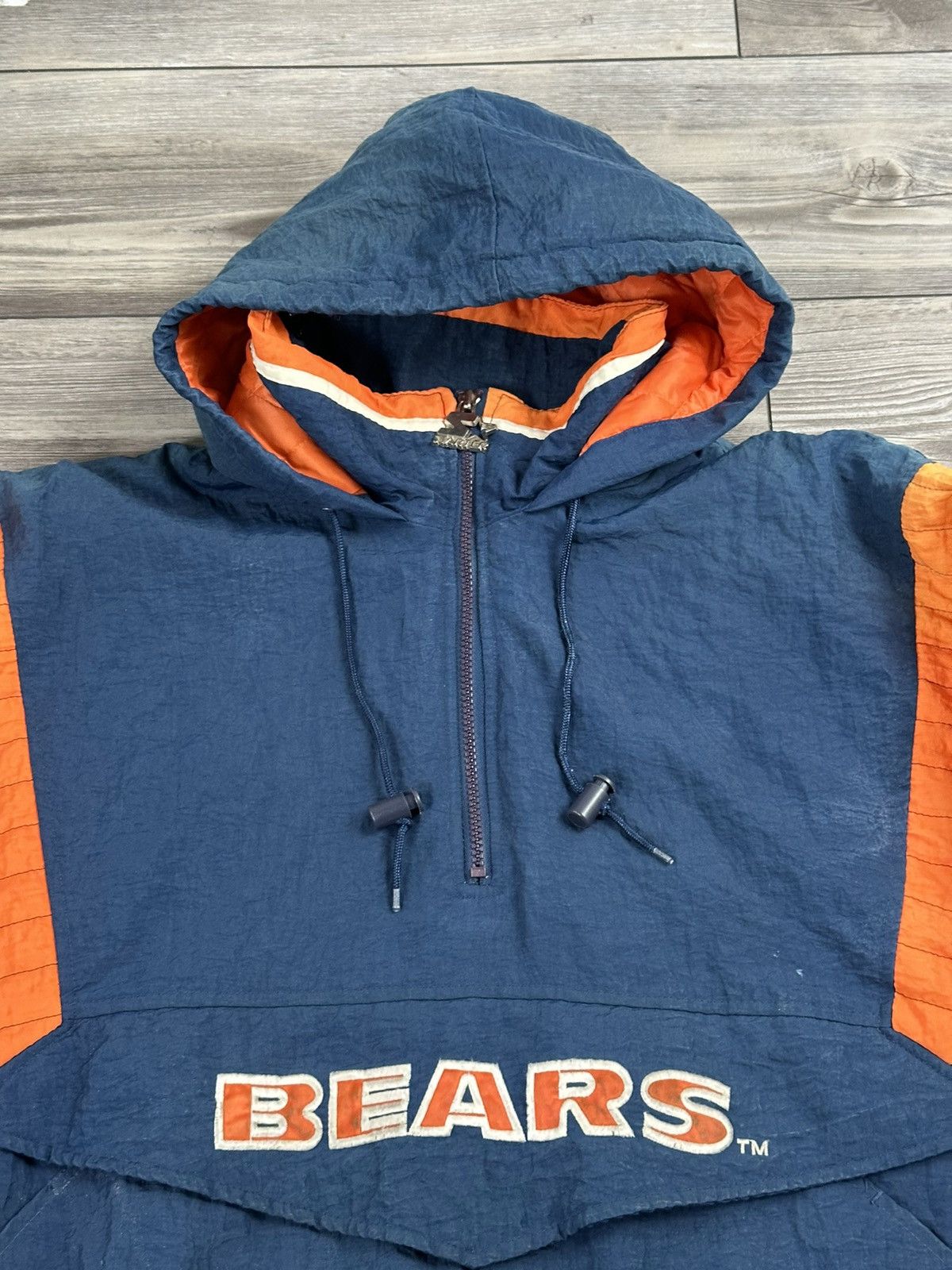 NFL × Vintage Vintage 90’s Chicago Bears Starter Jacket Size US L / EU 52-54 / 3 - 3 Thumbnail