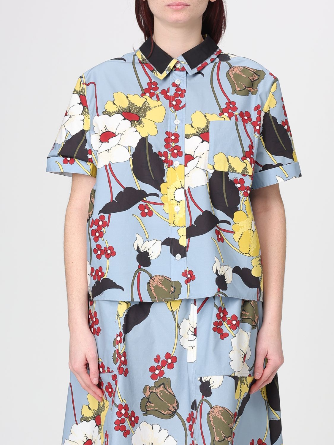 Marni Marni Shirt Woman Sky Size M / US 6-8 / IT 42-44 - 1 Thumbnail