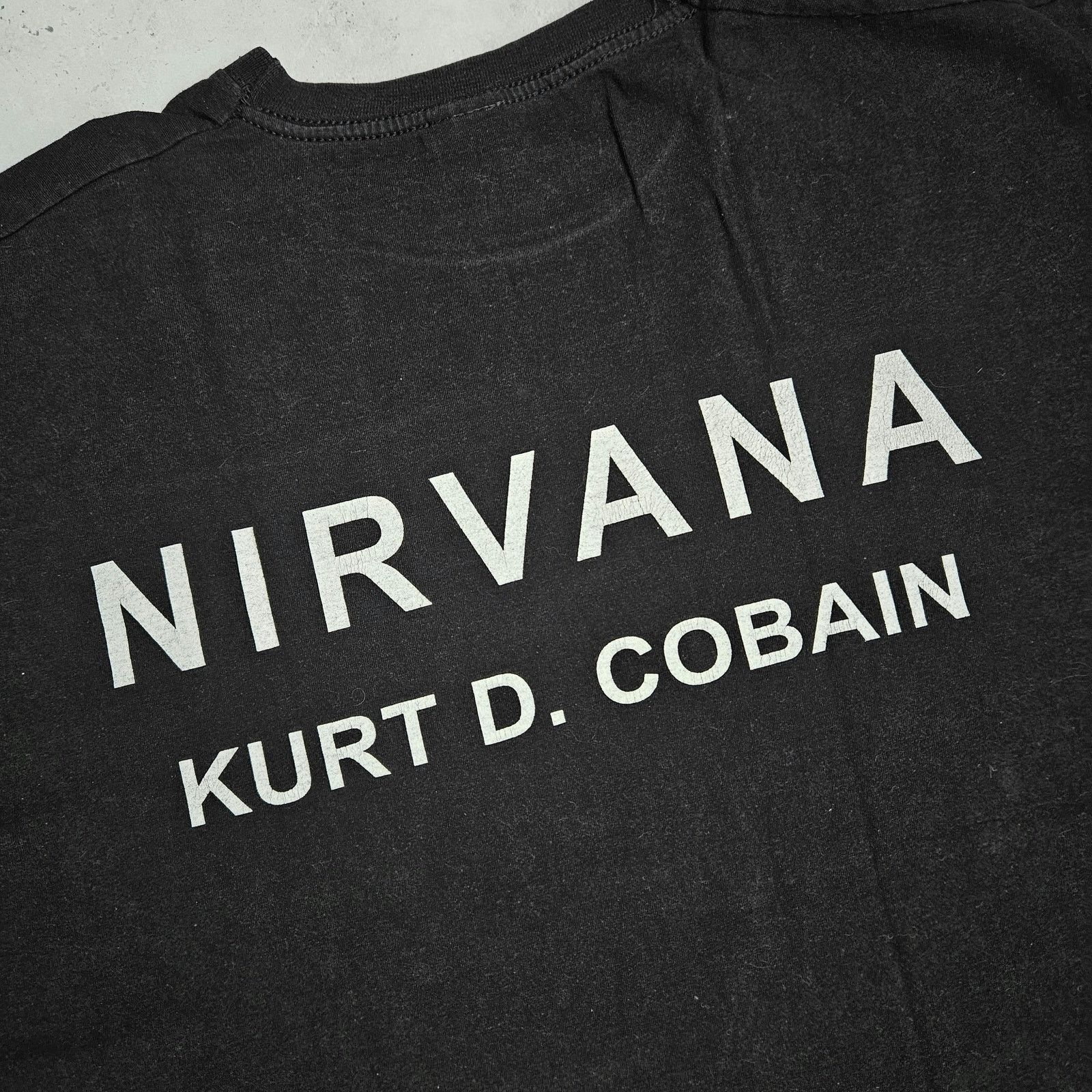 Band Tees × Nirvana Nirvana Kurt Cobain Bootleg Tee Size US L / EU 52-54 / 3 - 3 Thumbnail