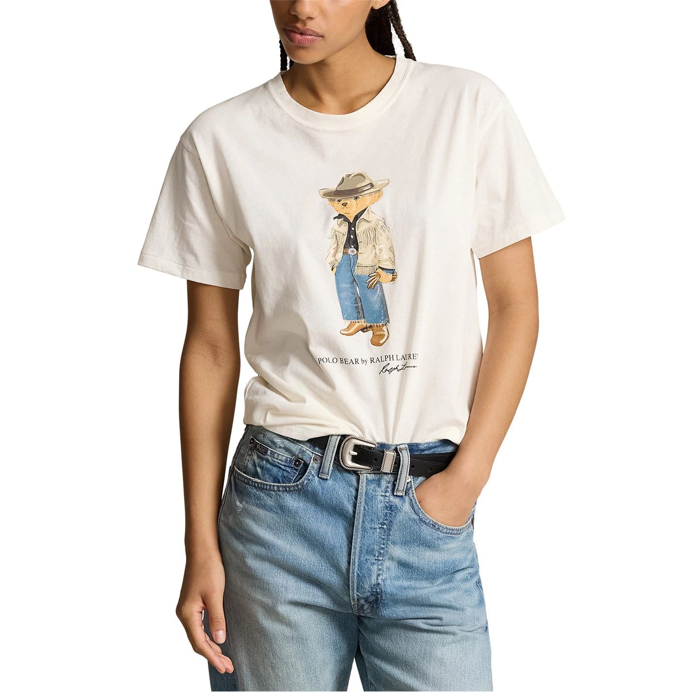 Polo Ralph Lauren o1g2r1mq1025 Polo Bear T-Shirt in White Size XL / US 12-14 / IT 48-50 - 4 Thumbnail