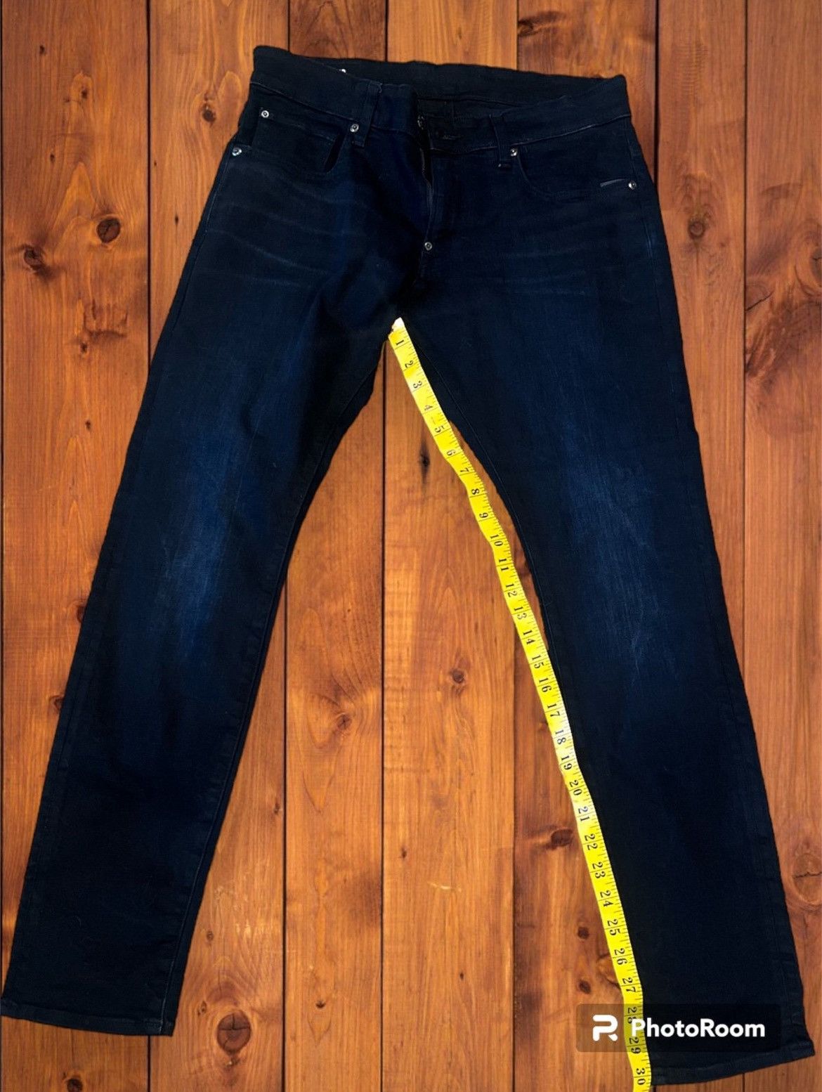 G-Star G-Star Revend Super Slim Jeans W32 L30 Dark Wash Skinny Fit Size US 32 / EU 48 - 2 Thumbnail