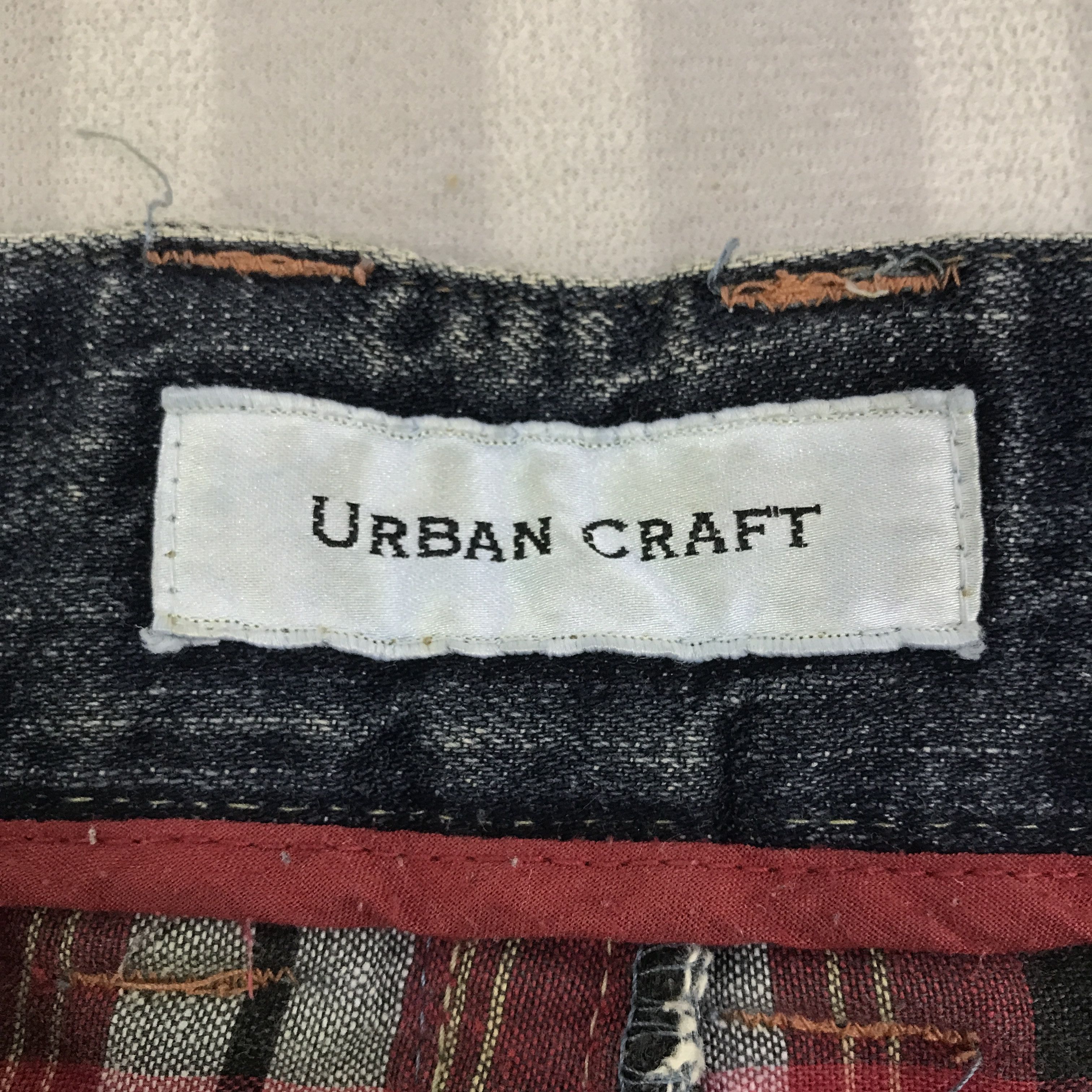 Japanese Brand Vintage Urban Craft Distressed Jeans pants K129B15 Size US 32 / EU 48 - 16 Thumbnail