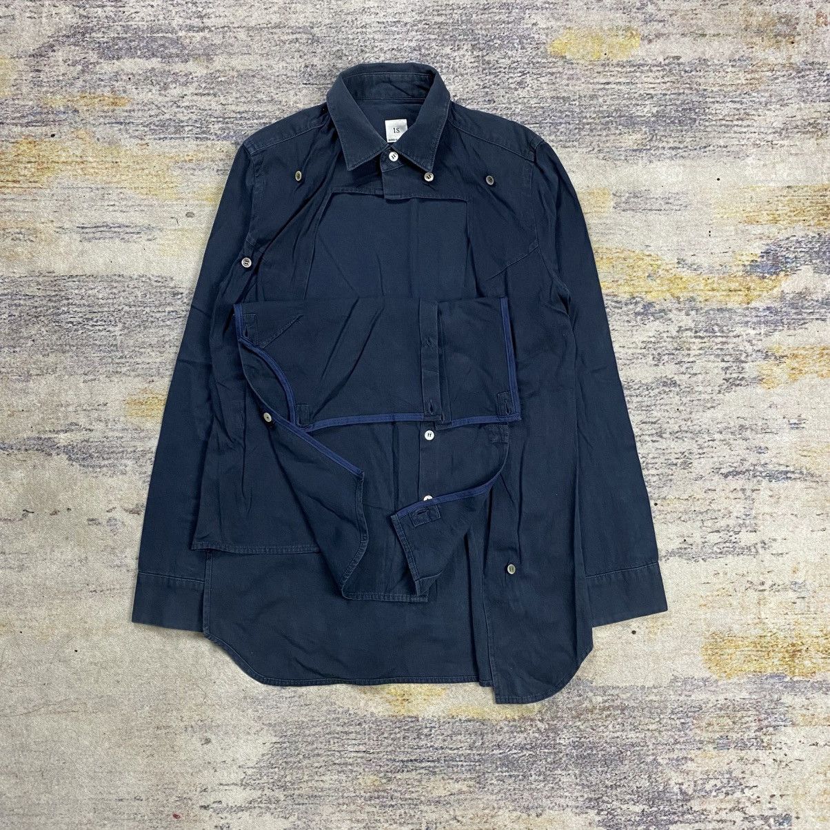 Issey Miyake I.S sunao kuwahara multi button shirt Size US S / EU 44-46 / 1 - 3 Thumbnail
