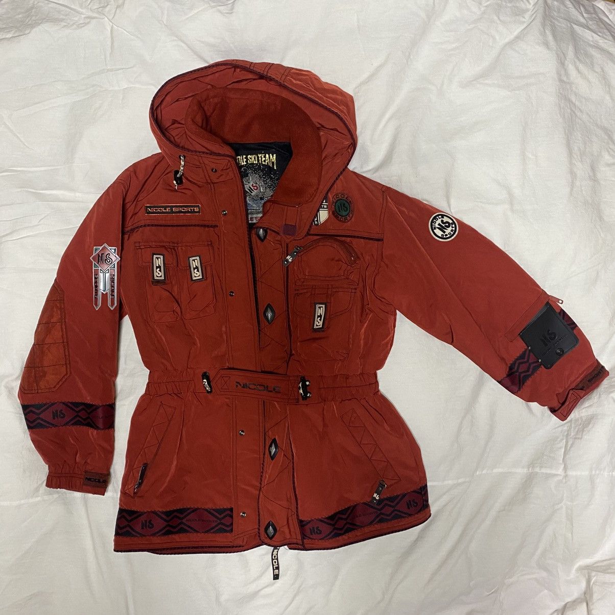 Japanese Brand Nicole Sports “Ski Team” Technical Jacket — Made in Japan Size M / US 6-8 / IT 42-44 - 1 Thumbnail