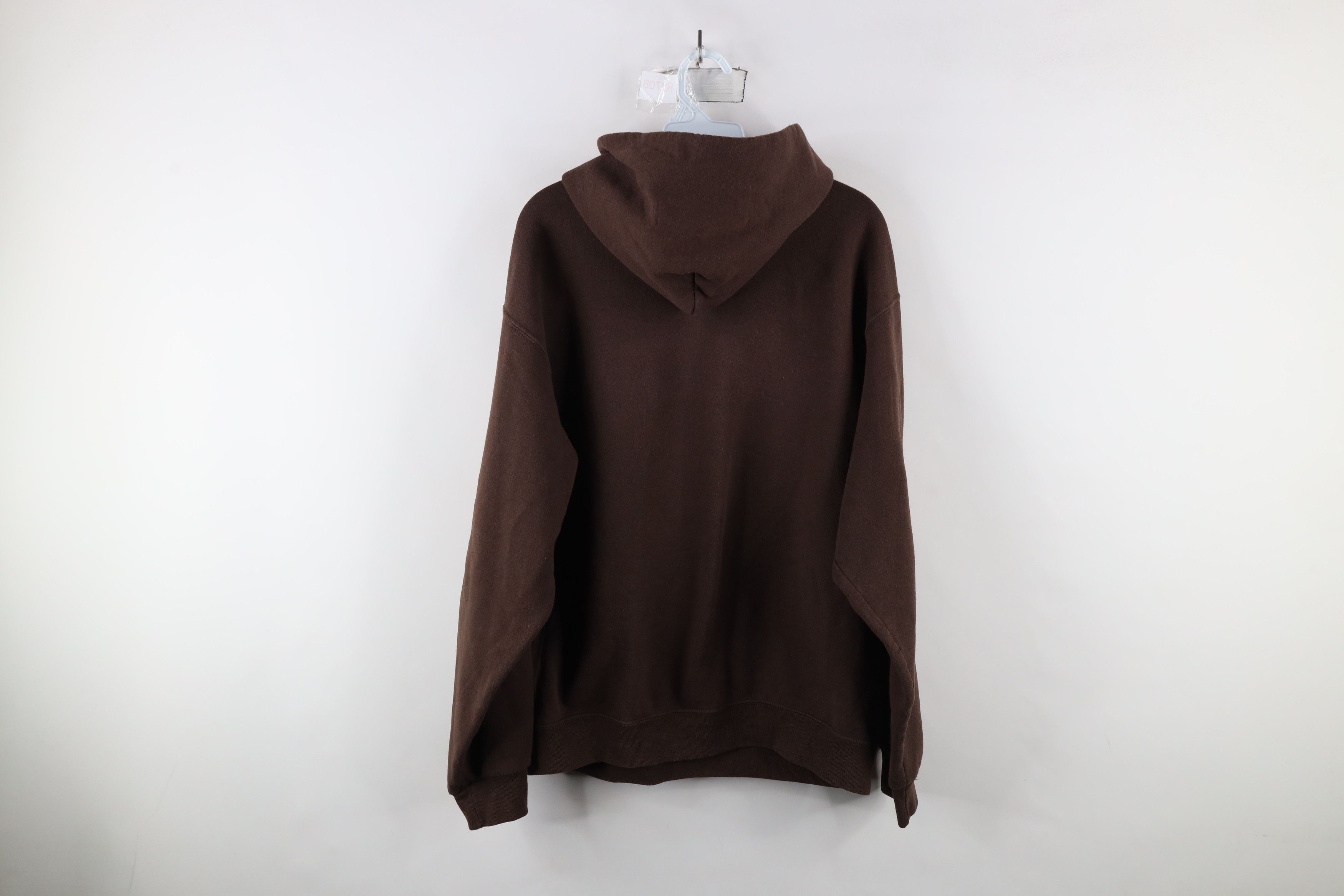 Vintage Vintage 90s Bowling Green State University Hoodie Brown Size US L / EU 52-54 / 3 - 11 Thumbnail