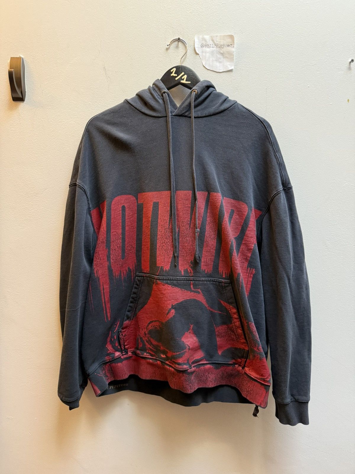 Ksubi Ksubi “Hotwire” Graphic Hoodie Oversized Pullover Size M Size US M / EU 48-50 / 2 - 1 Thumbnail