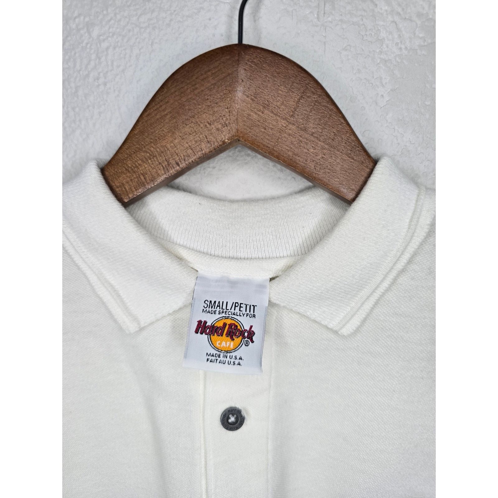 Hard Rock Cafe Vintage Hard Rock Cafe Orlando Florida 90s S White Polo Size S / US 4 / IT 40 - 3 Thumbnail