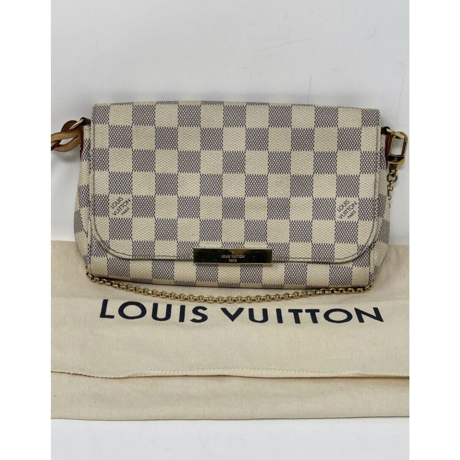 Louis Vuitton Louis Vuitton Favorite PM Damier Azur Shoulder Crossbody Size ONE SIZE - 3 Thumbnail
