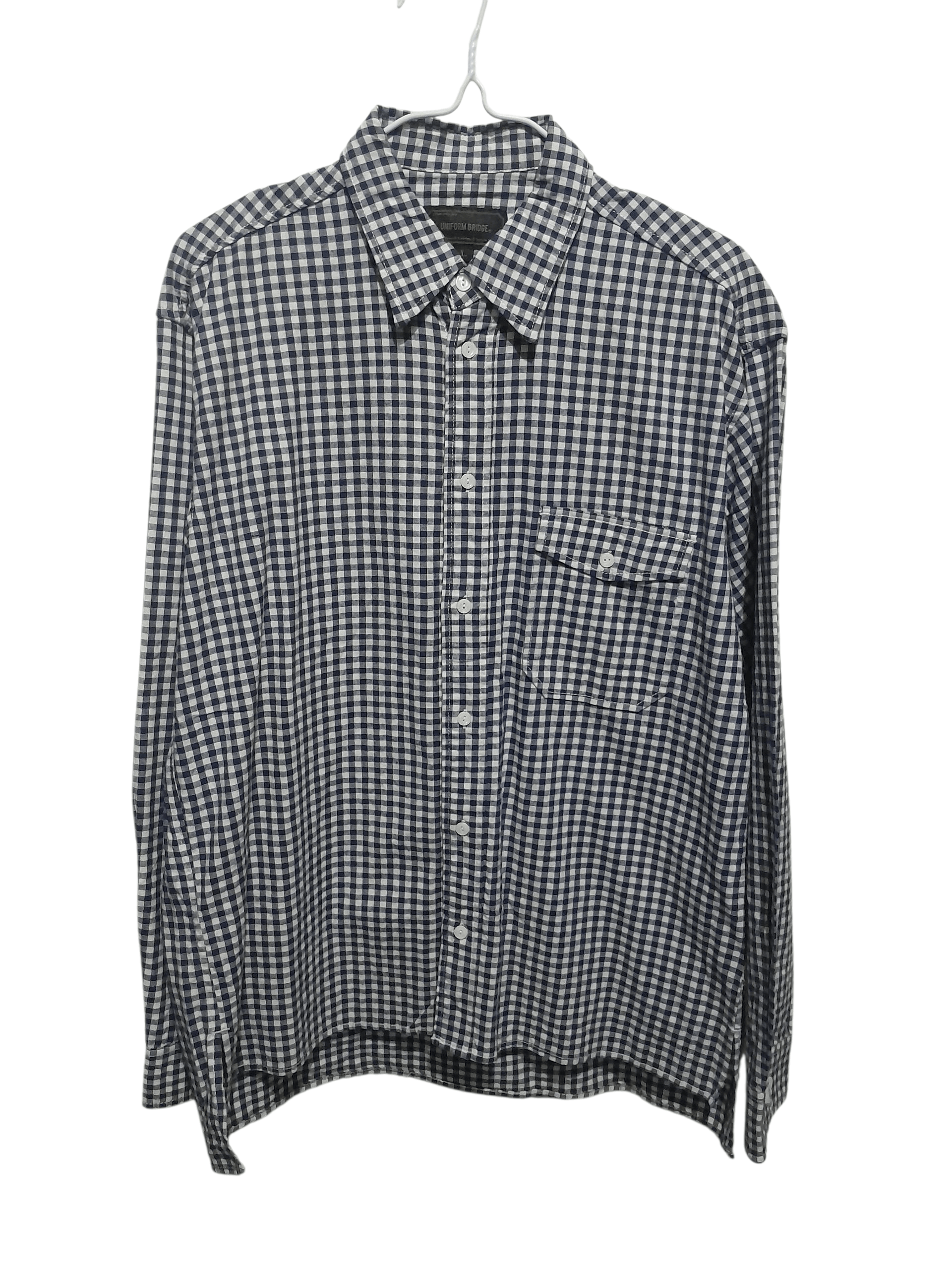 Japanese Brand × Uniform Bridge Uniform Bridge check single pocket shirt Size US L / EU 52-54 / 3 - 1 Thumbnail