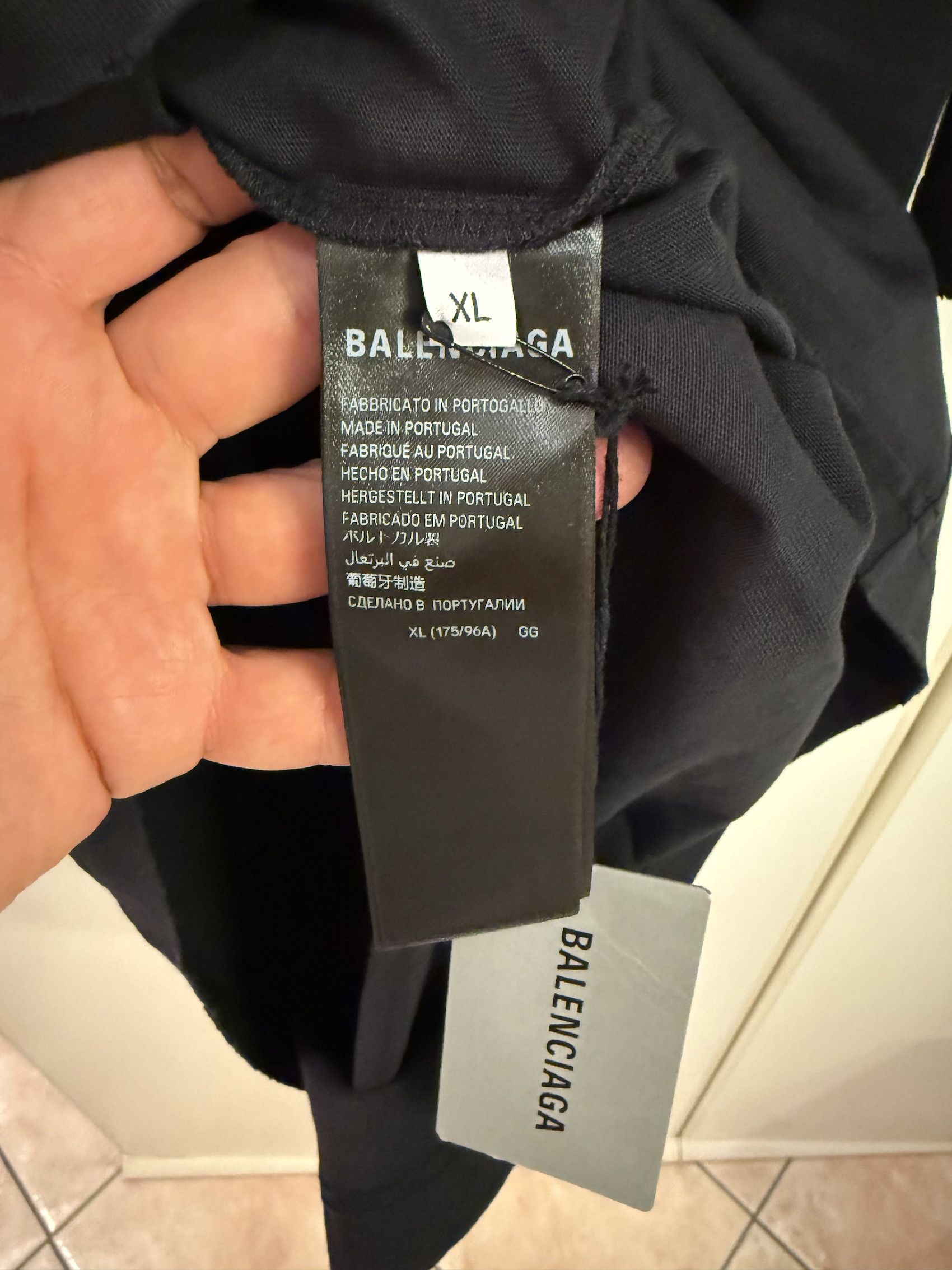 Balenciaga FW'24 Stencil Type Tee Size US XL / EU 56 / 4 - 4 Thumbnail