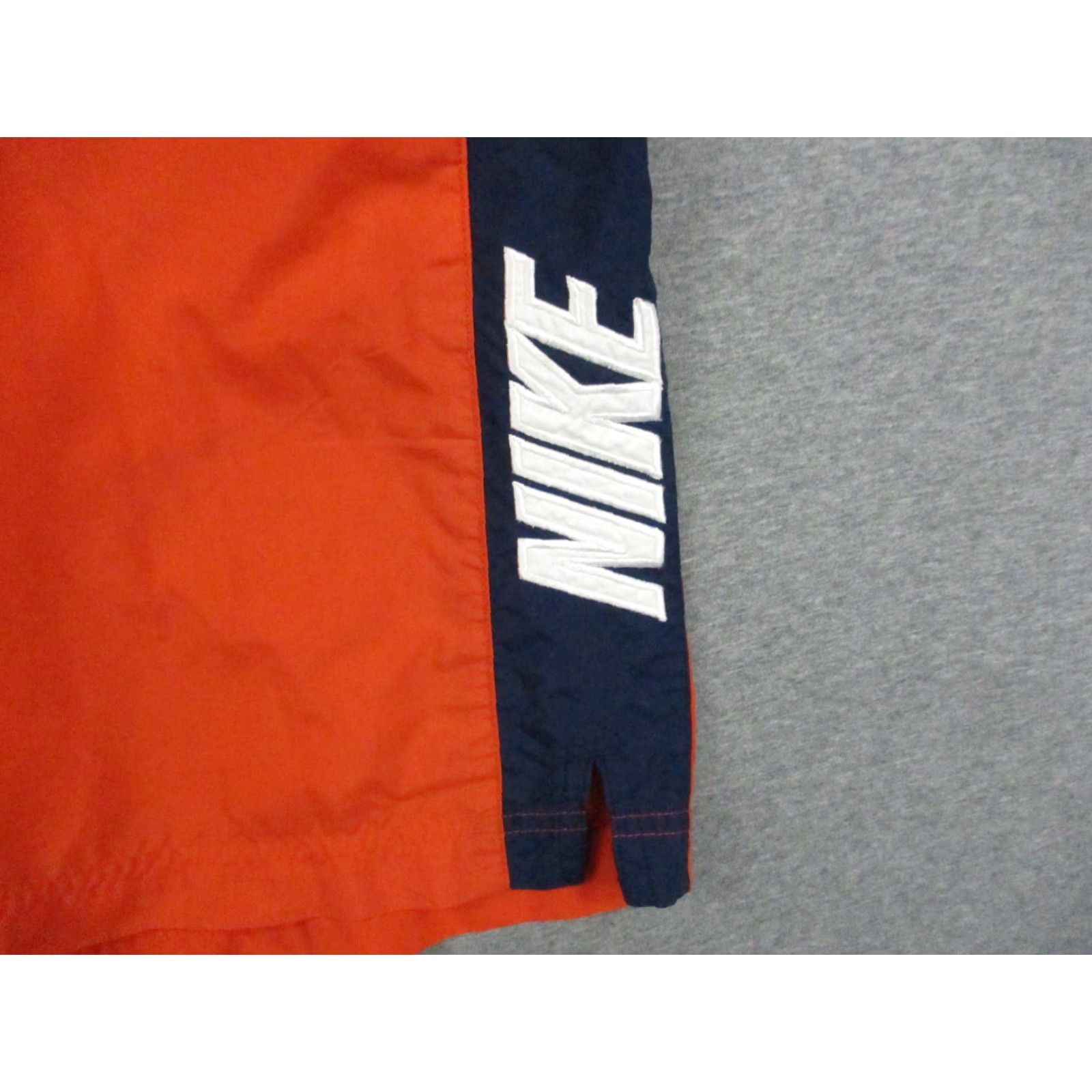 Nike Nike Swim Shorts XL Men Bathing Bottom Orange Nave Blue Colorblock Drawstring Size US 36 / EU 52 - 2 Thumbnail