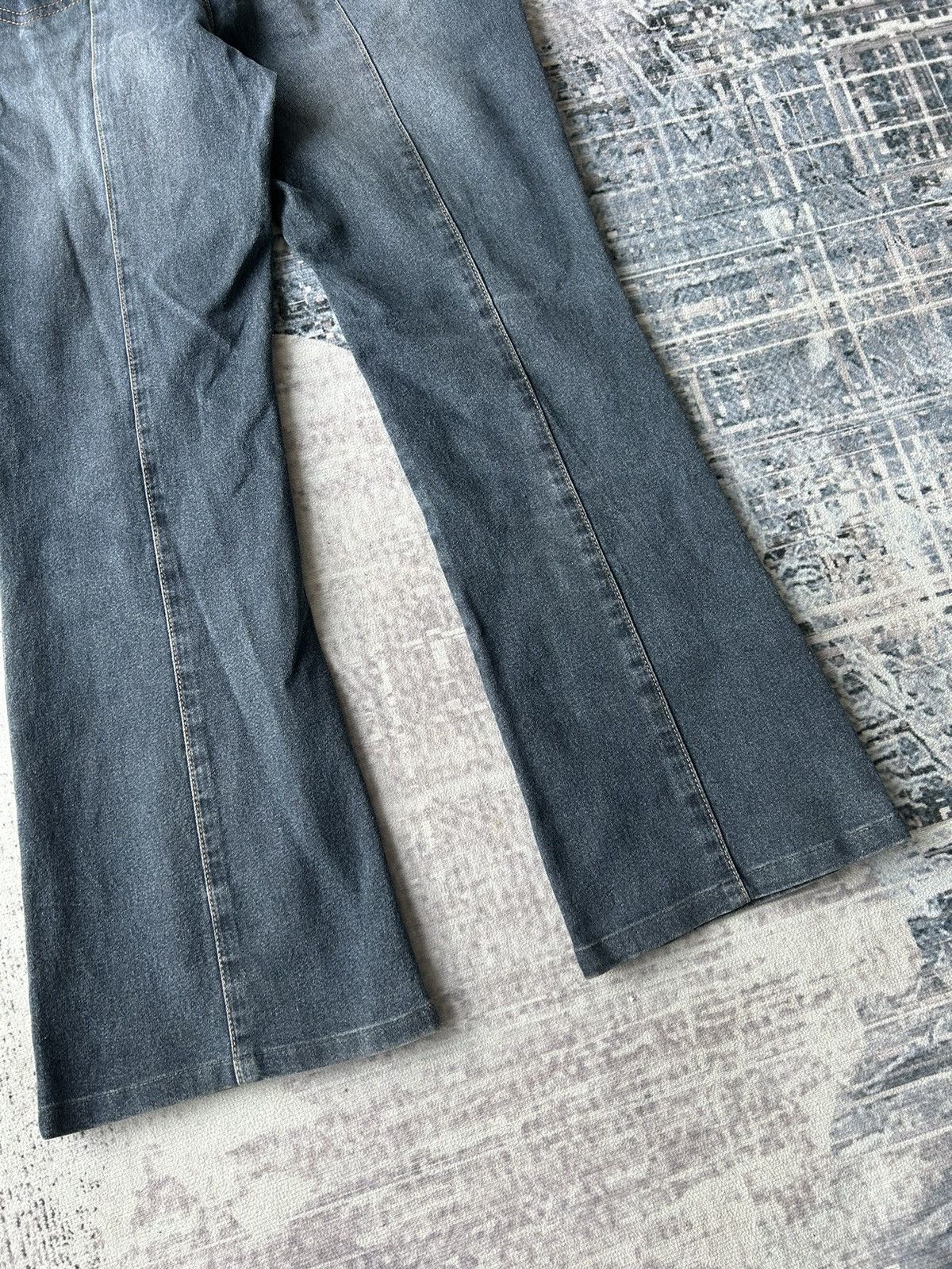 14th Addiction Flared Punk Rock Design Jeans Size US 30 / EU 46 - 12 Thumbnail