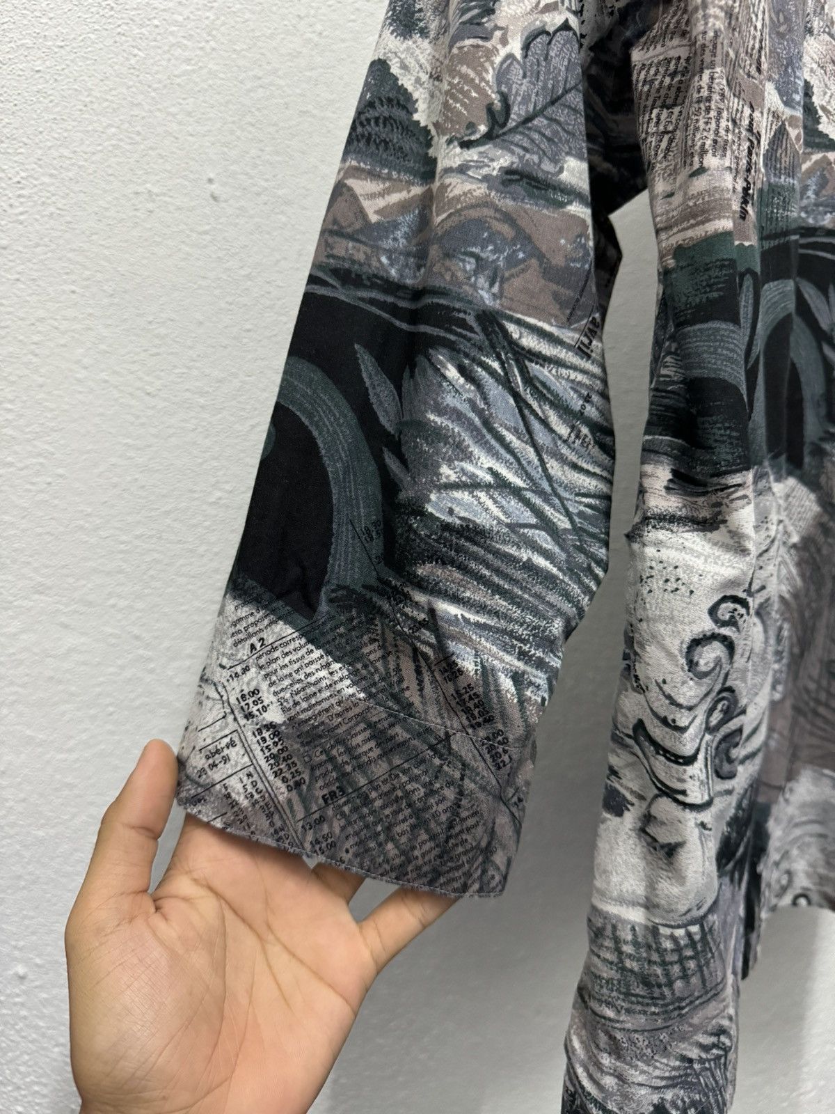 Designer × Kenzo KenZo full print button up shirt Size US M / EU 48-50 / 2 - 7 Thumbnail