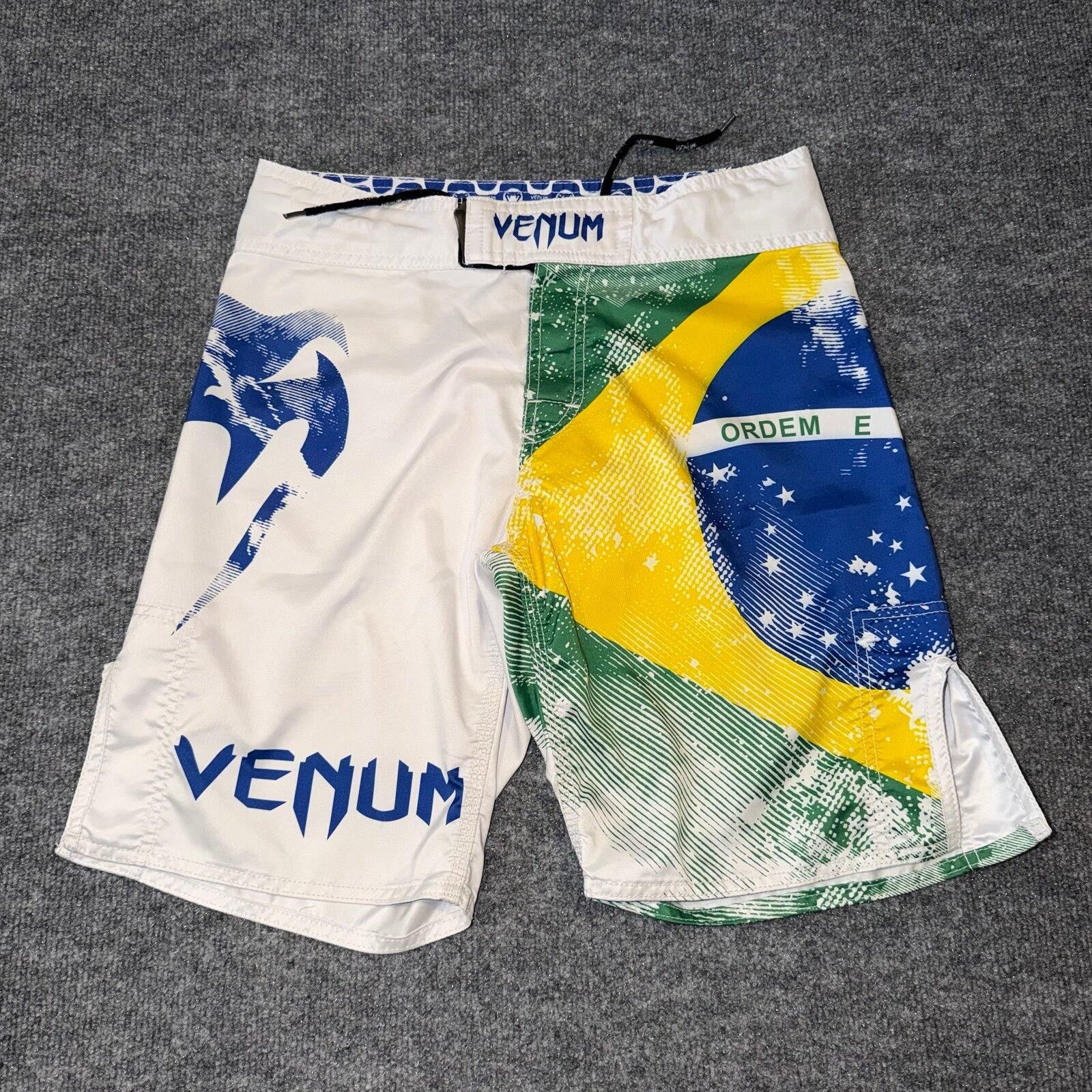 Venus Venum Brazil Jiujitsu MMA Fight Shorts Mens XS VTG Y2K 90s Size US 28 / EU 44 - 1 Thumbnail