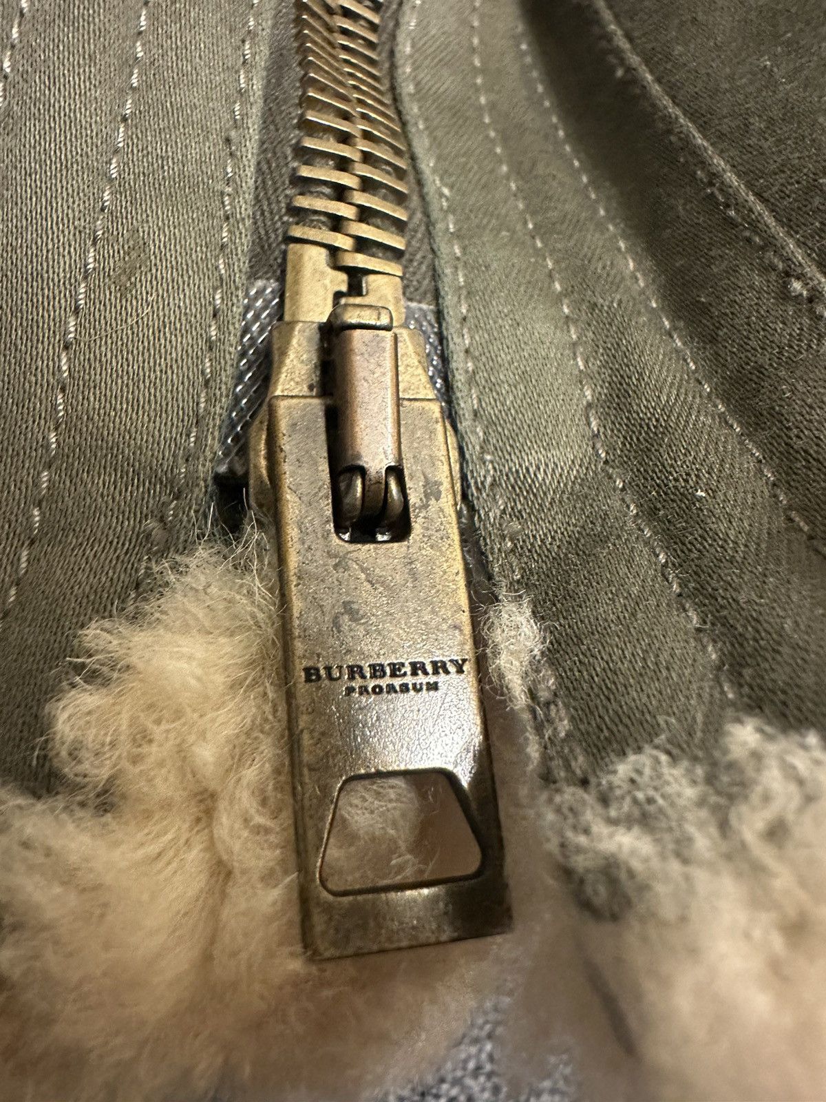 Burberry Prorsum Burberry prorsum FW 2010 double collar shearling jacket Size US L / EU 52-54 / 3 - 23 Thumbnail