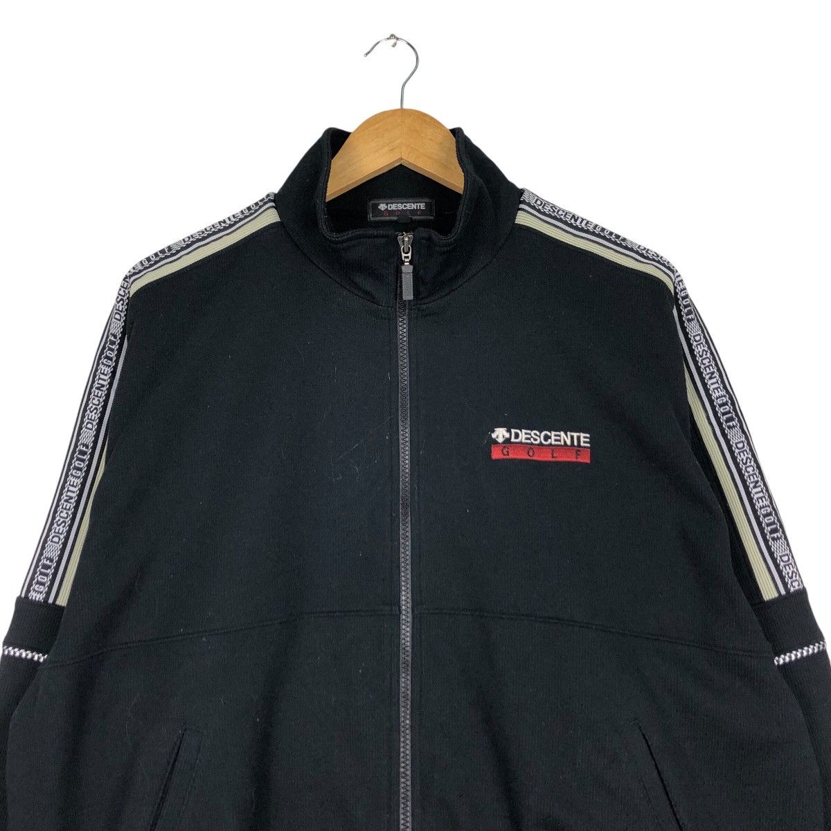 Descente × Japanese Brand Vintage Descente Sweater Jacket Rare XL Size Size US XL / EU 56 / 4 - 2 Thumbnail
