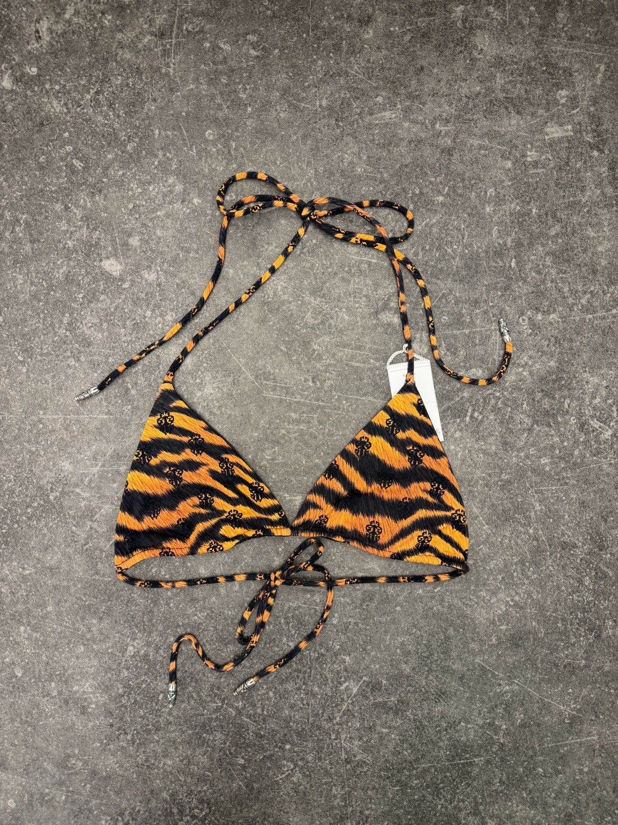 Chrome Hearts Chrome Hearts Orange Tiger Bikini Set | Small Size S / US 4 / IT 40 - 2 Thumbnail