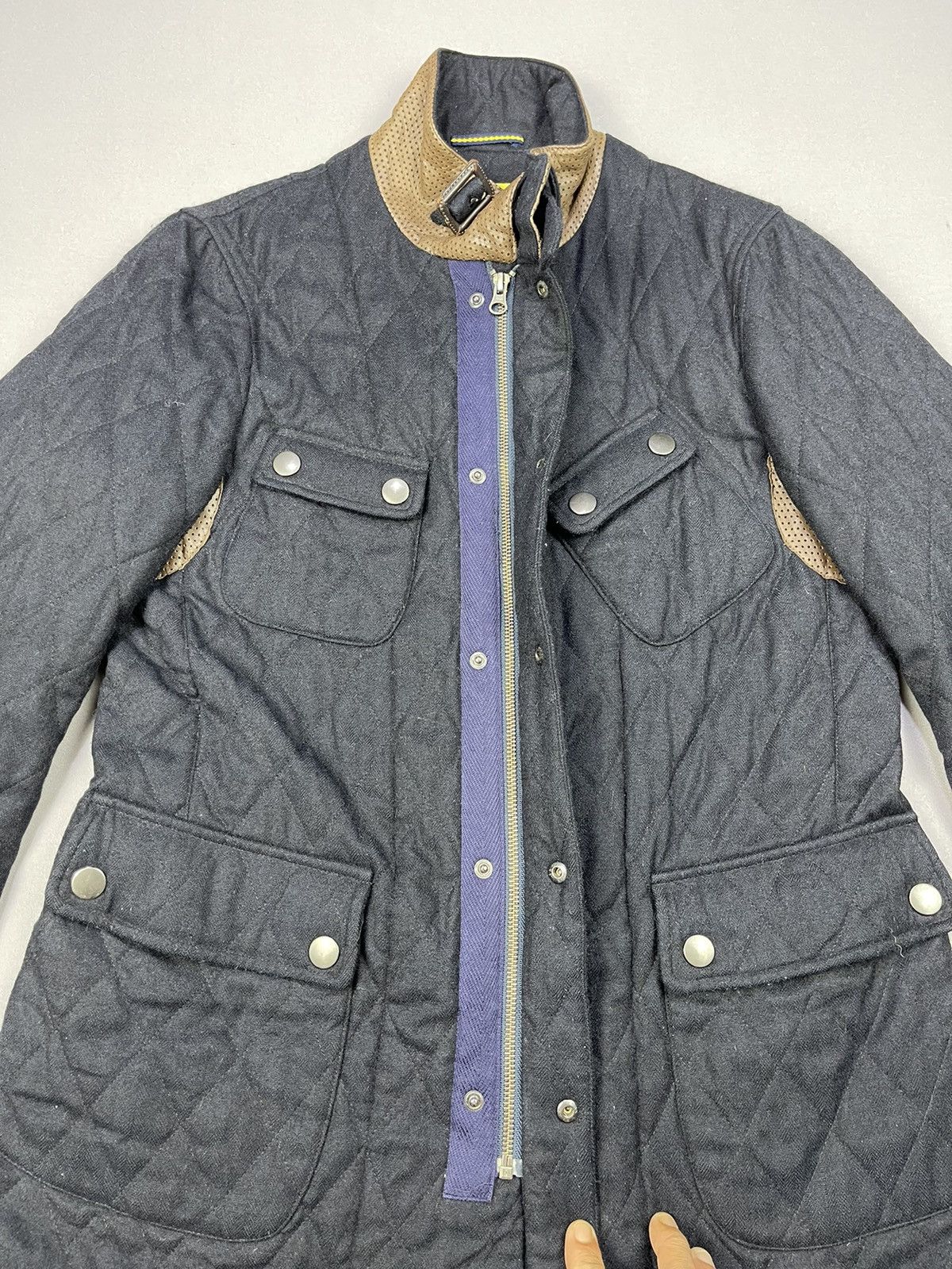 D by D D By D Syoukei Quilted Slang Pocket Long Jacket Size US S / EU 44-46 / 1 - 4 Thumbnail