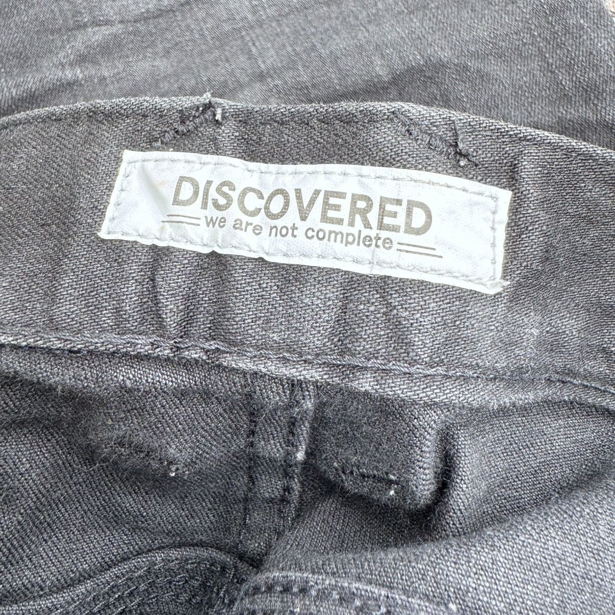 DISCOVERED Discovered Black Denim Skinny Jeans Honeycomb Size US 30 / EU 46 - 20 Thumbnail
