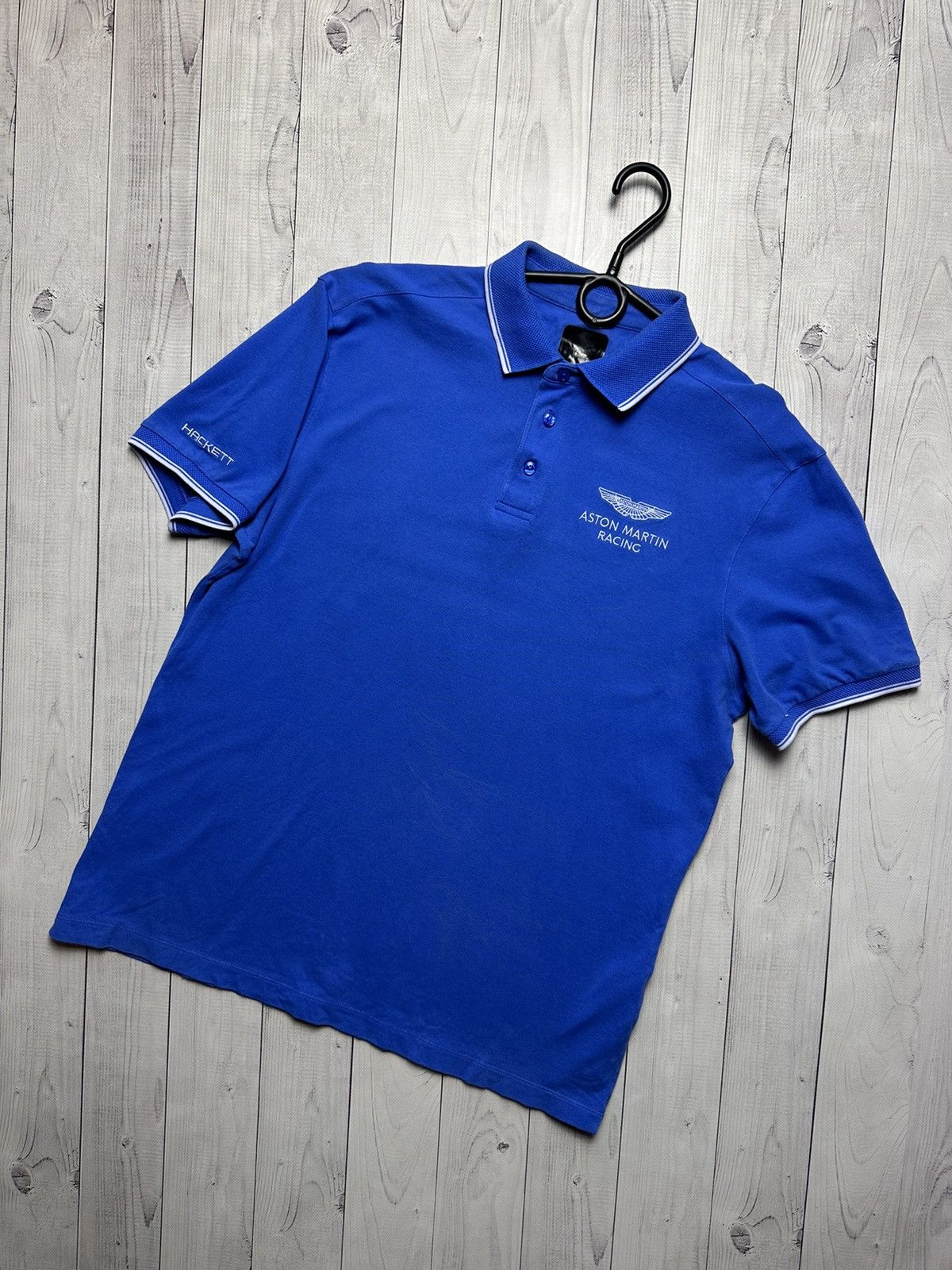 Hackett × Vintage Vintage racing polo Aston Martin size L Size US L / EU 52-54 / 3 - 1 Thumbnail